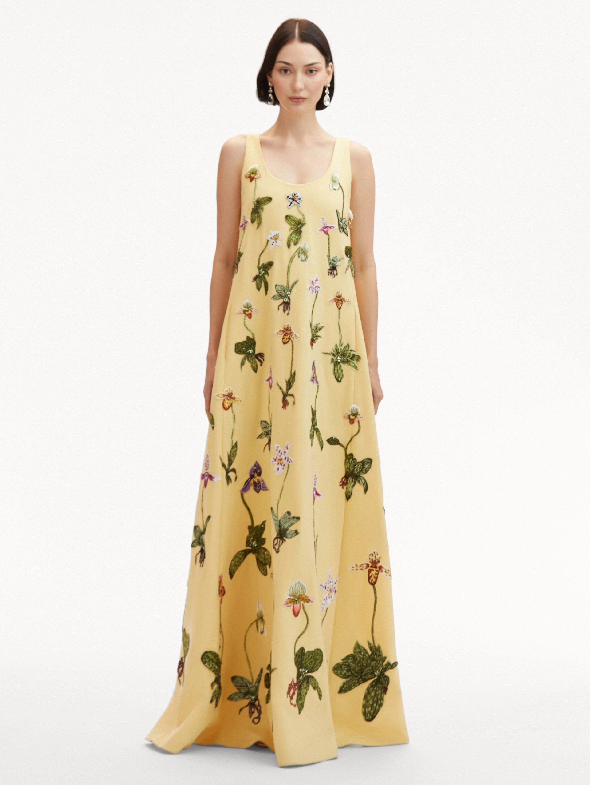 Orchid Threadwork Gown