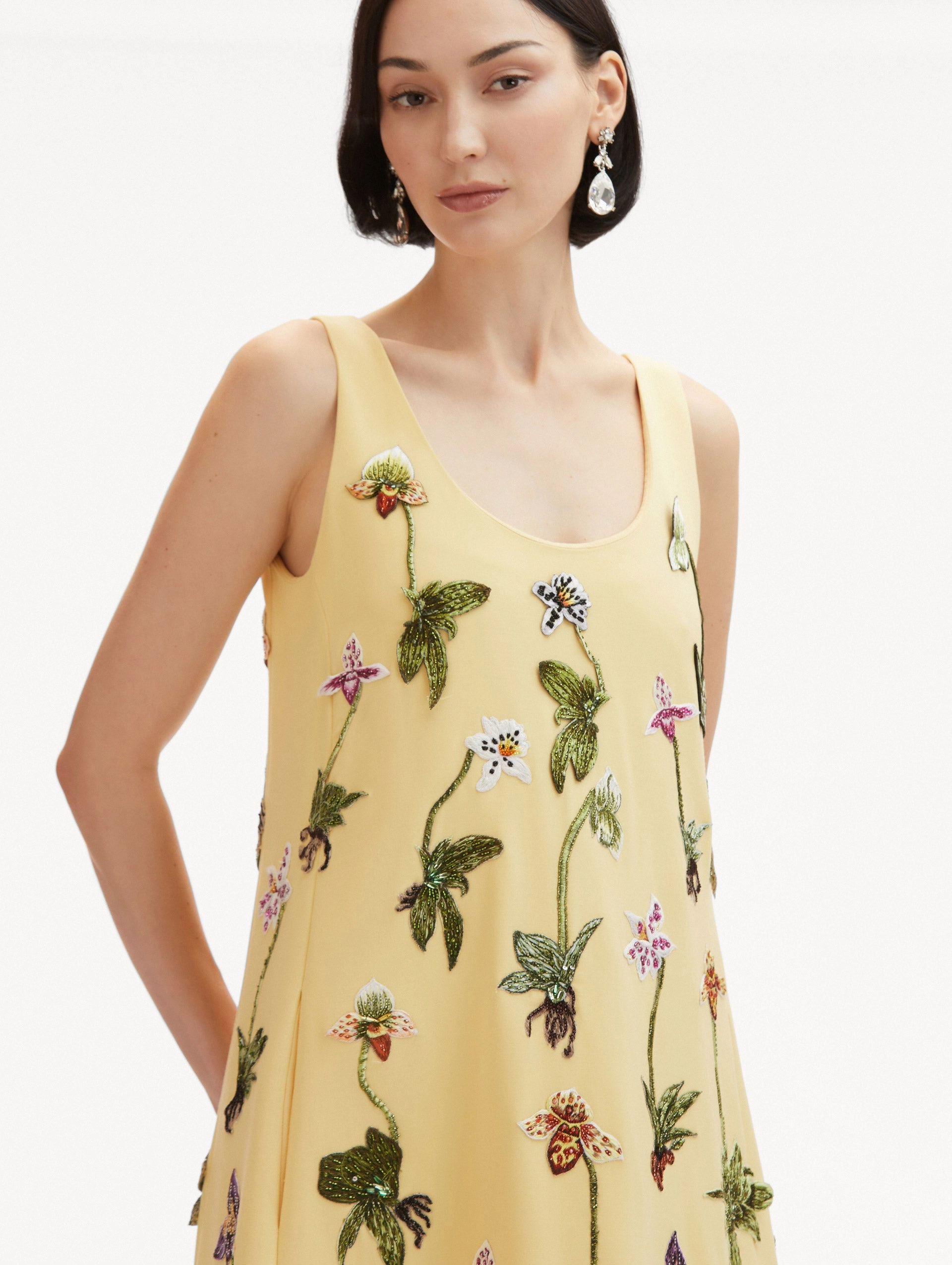 Orchid Threadwork Gown