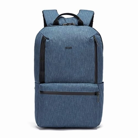 Pacsafe Men's Metrosafe X Anti Theft 20L Backpack-with Padded 15" Laptop Sleeve, Dark Denim, 20.5 Liter