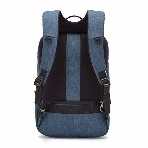 Pacsafe Men's Metrosafe X Anti Theft 20L Backpack-with Padded 15" Laptop Sleeve, Dark Denim, 20.5 Liter