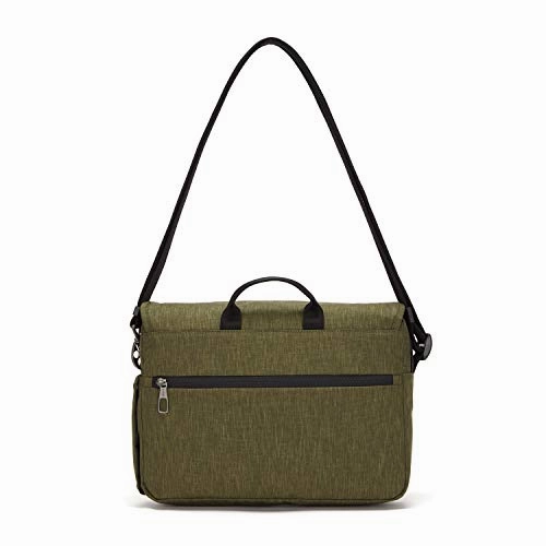 PacSafe Men's Metrosafe X Anti Theft Messenger-Fits 12" Laptop, Utility, 8 Liter