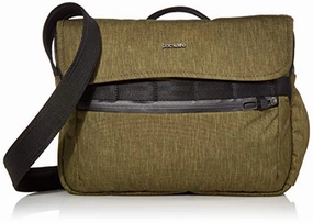 PacSafe Men's Metrosafe X Anti Theft Messenger-Fits 12" Laptop, Utility, 8 Liter