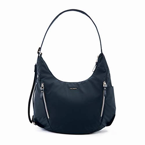 Pacsafe Women's Stylesafe 10L Anti Theft Convertible Crossbody, Navy Blue