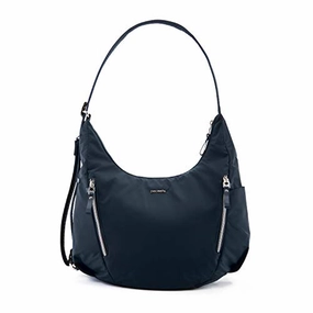 Pacsafe Women's Stylesafe 10L Anti Theft Convertible Crossbody, Navy Blue