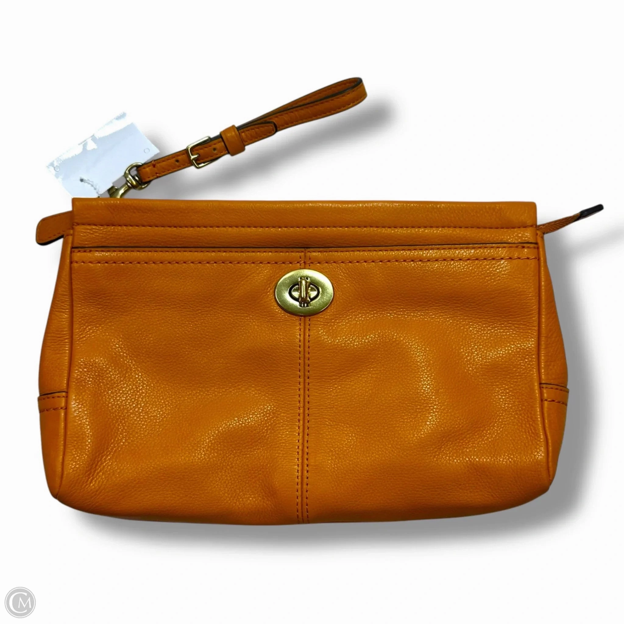 Park clutch Wristlet Designer By Coach, Size: Large