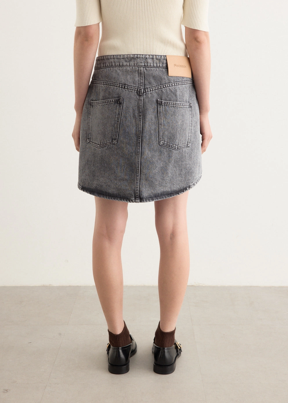 Patch Pocket Mini Skirt