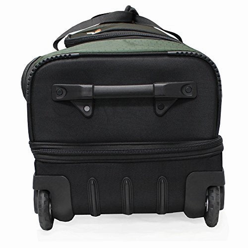 Pathfinder Gear 22 Inch Rolling Drop Bottom Duffel, Olive, One Size