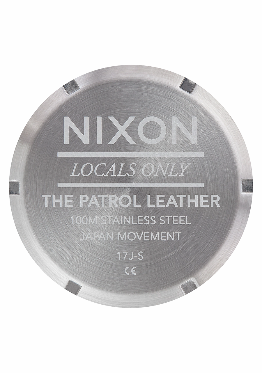 Patrol Leather - Navy / Saddle