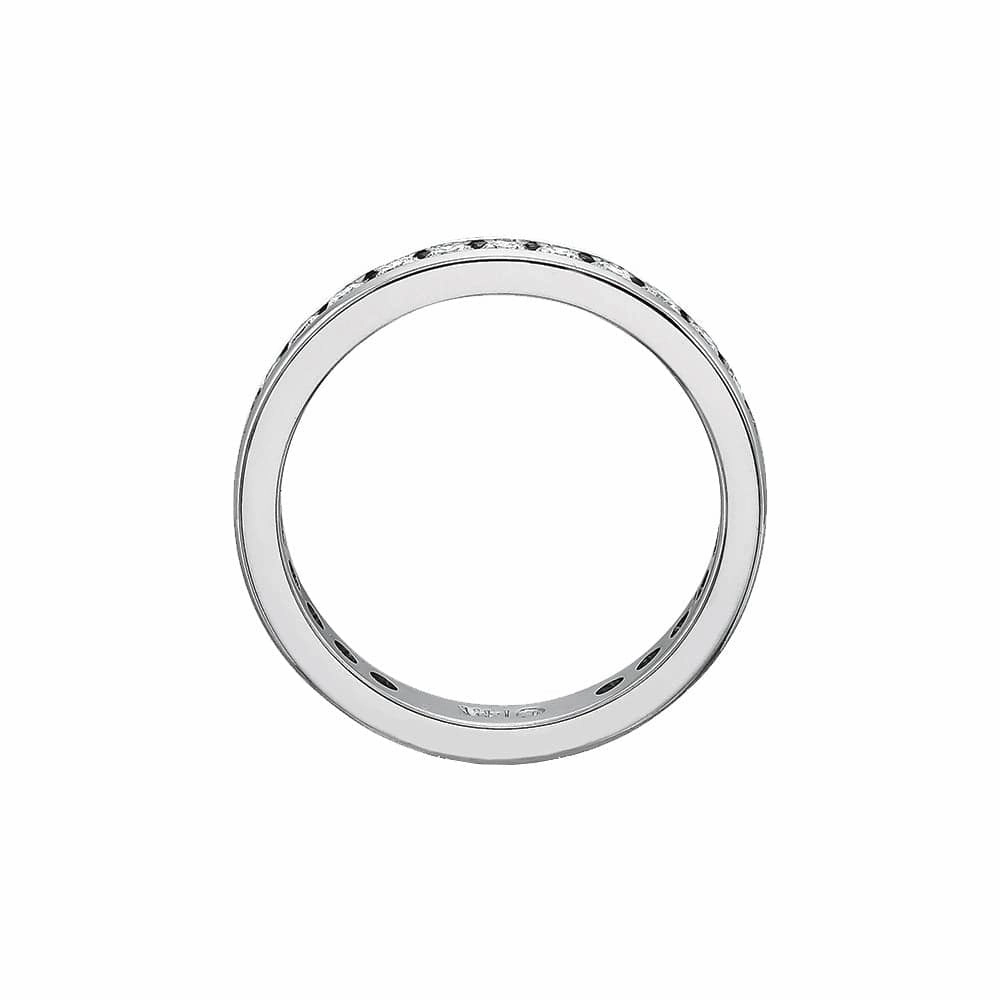 Platinum Diamond Channel Set Eternity Band