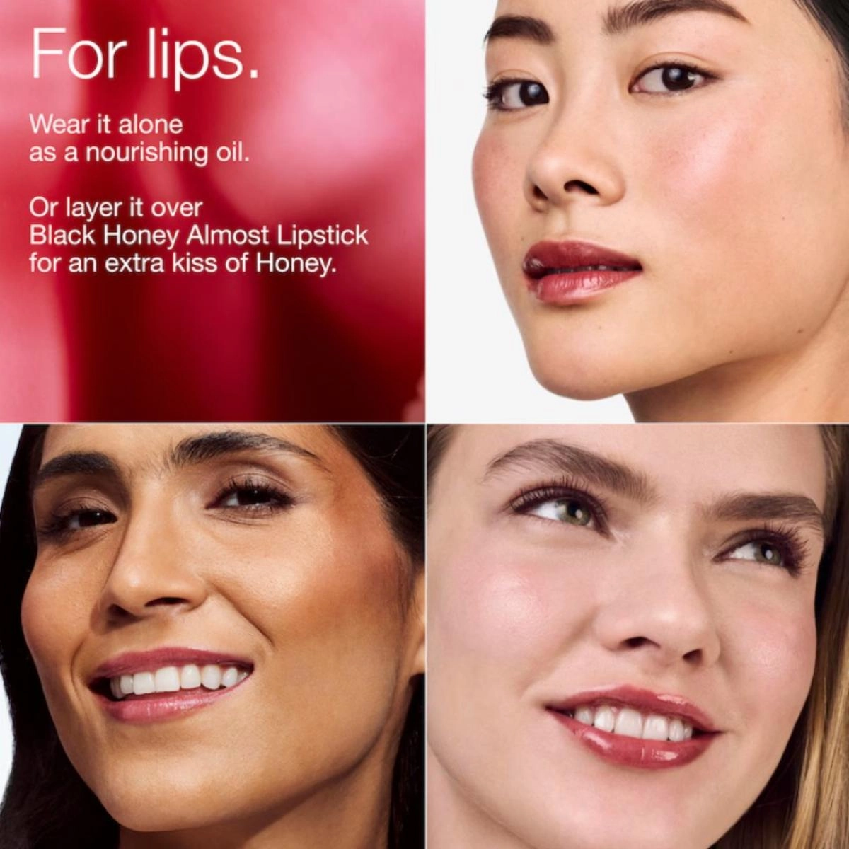 Pop? Lip   Cheek Oil - Black Honey