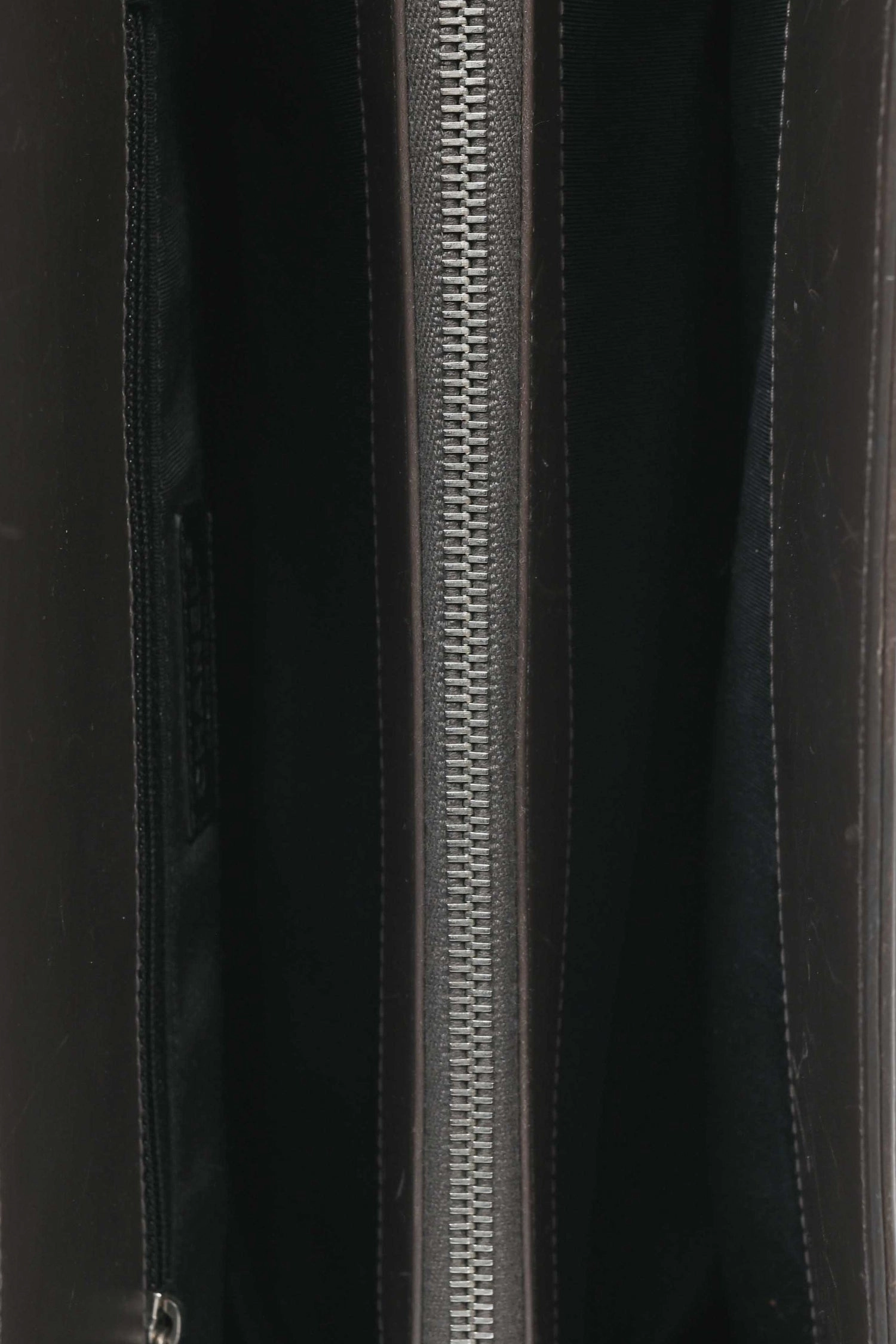 Pre-Loved Chanel? 2011 Grey Leather Reverso Boy Bag (As Is)