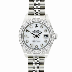 Pre Owned Rolex Lady Datejust Diamond Set Watch 69190 RW0619 Papers (1997)