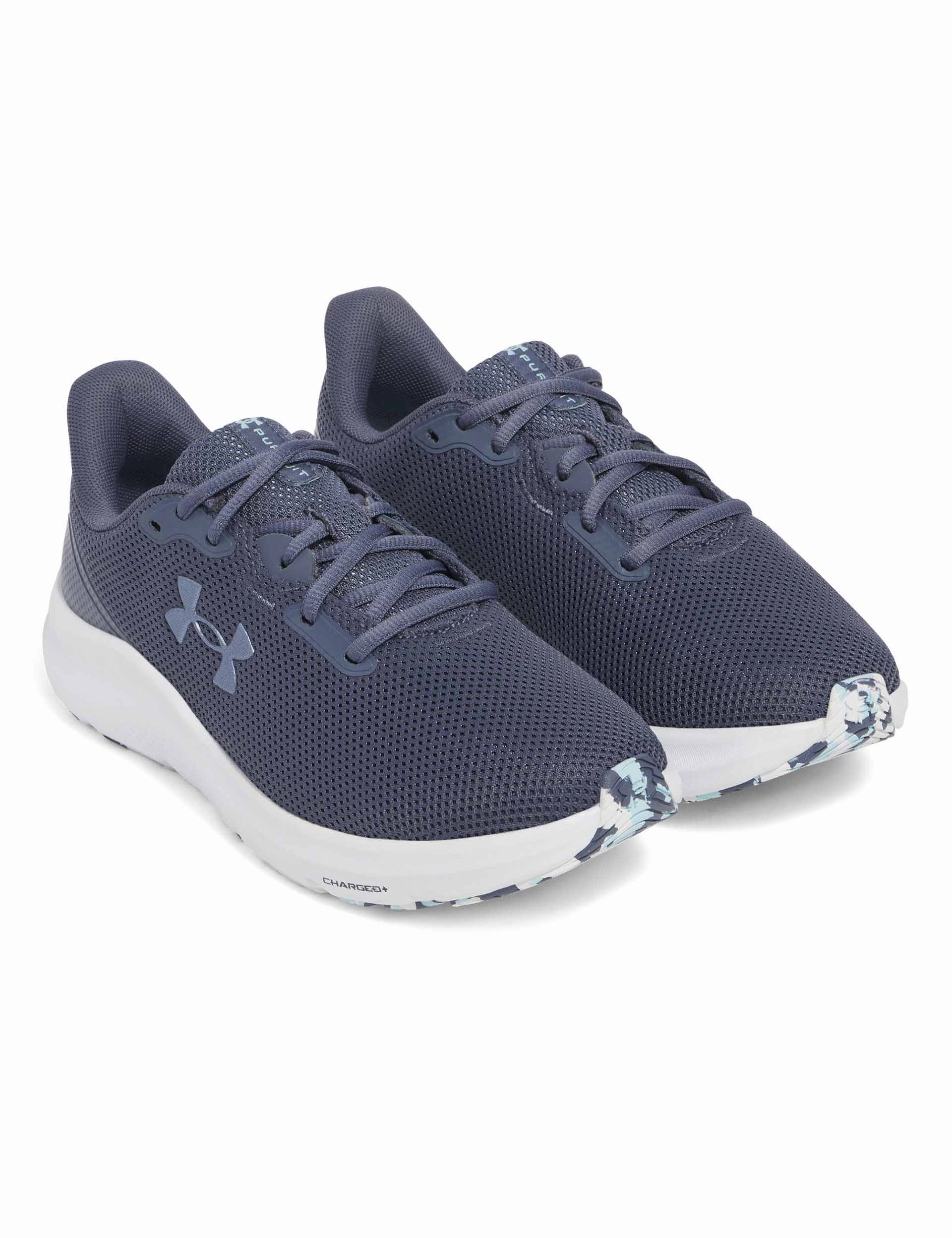 Pursuit 4 Running Shoes - Downpour Gray/Metallic Gravel