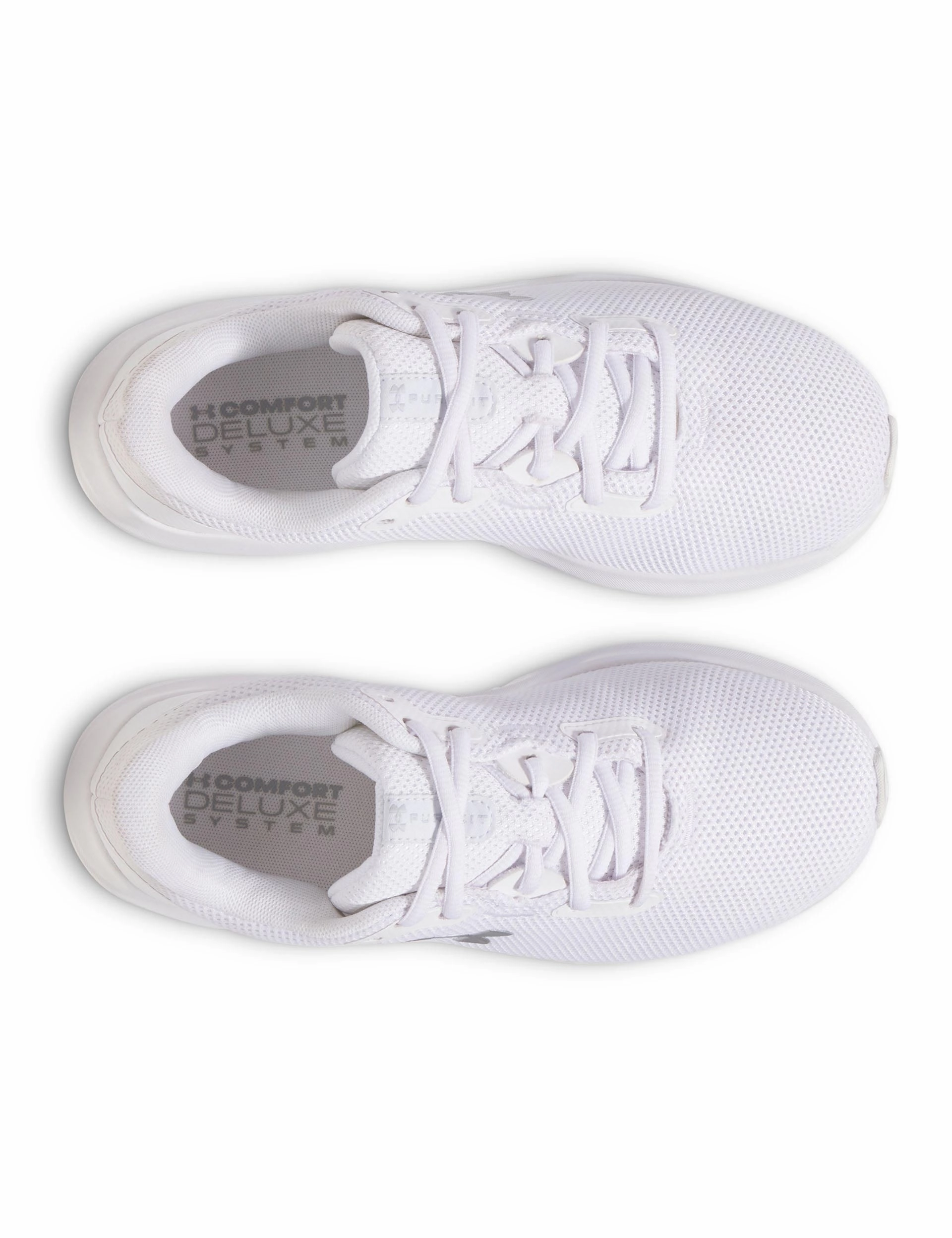 Pursuit 4 Running Shoes - White/Metallic Silver