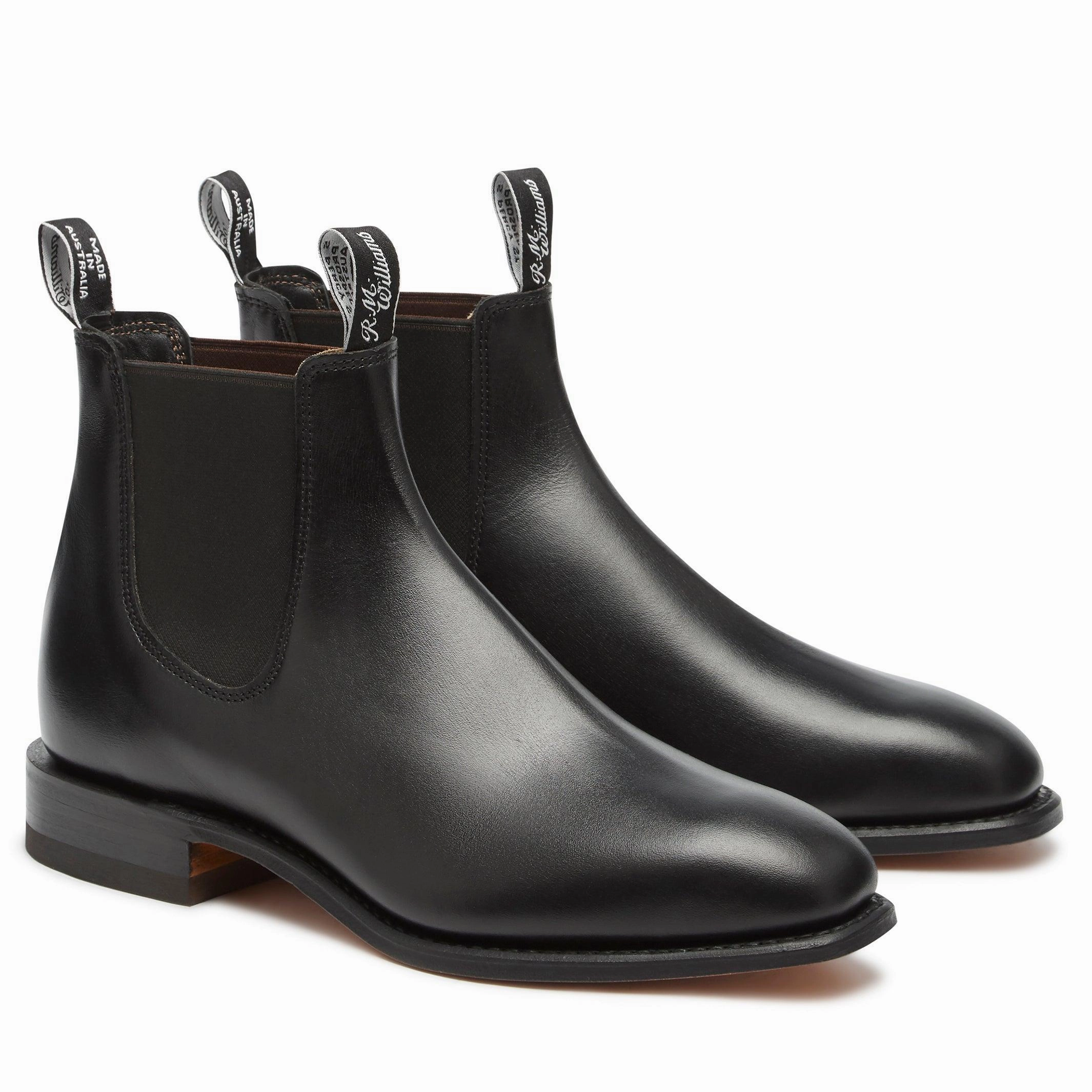 R.M. Williams Comfort Craftsman G Width Black