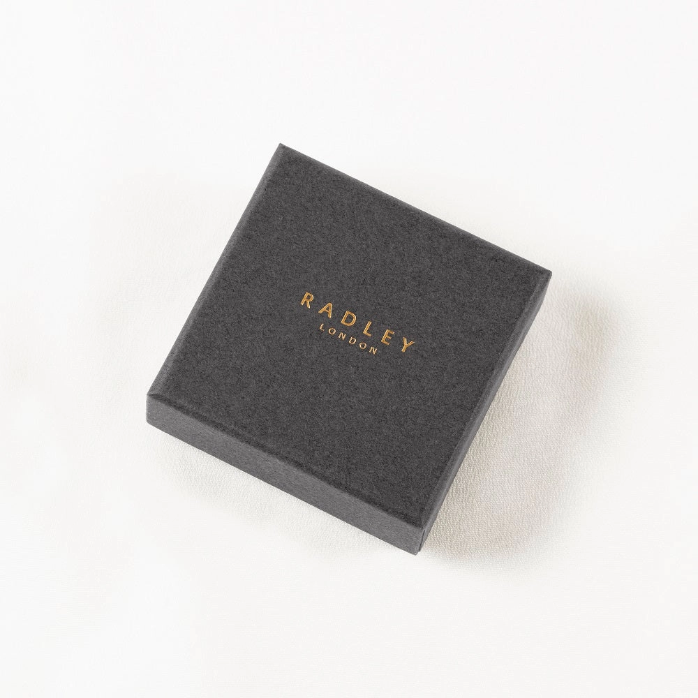 Radley Fountain Road Rose Gold Plated Ladies Stud Earrings RYJ1000