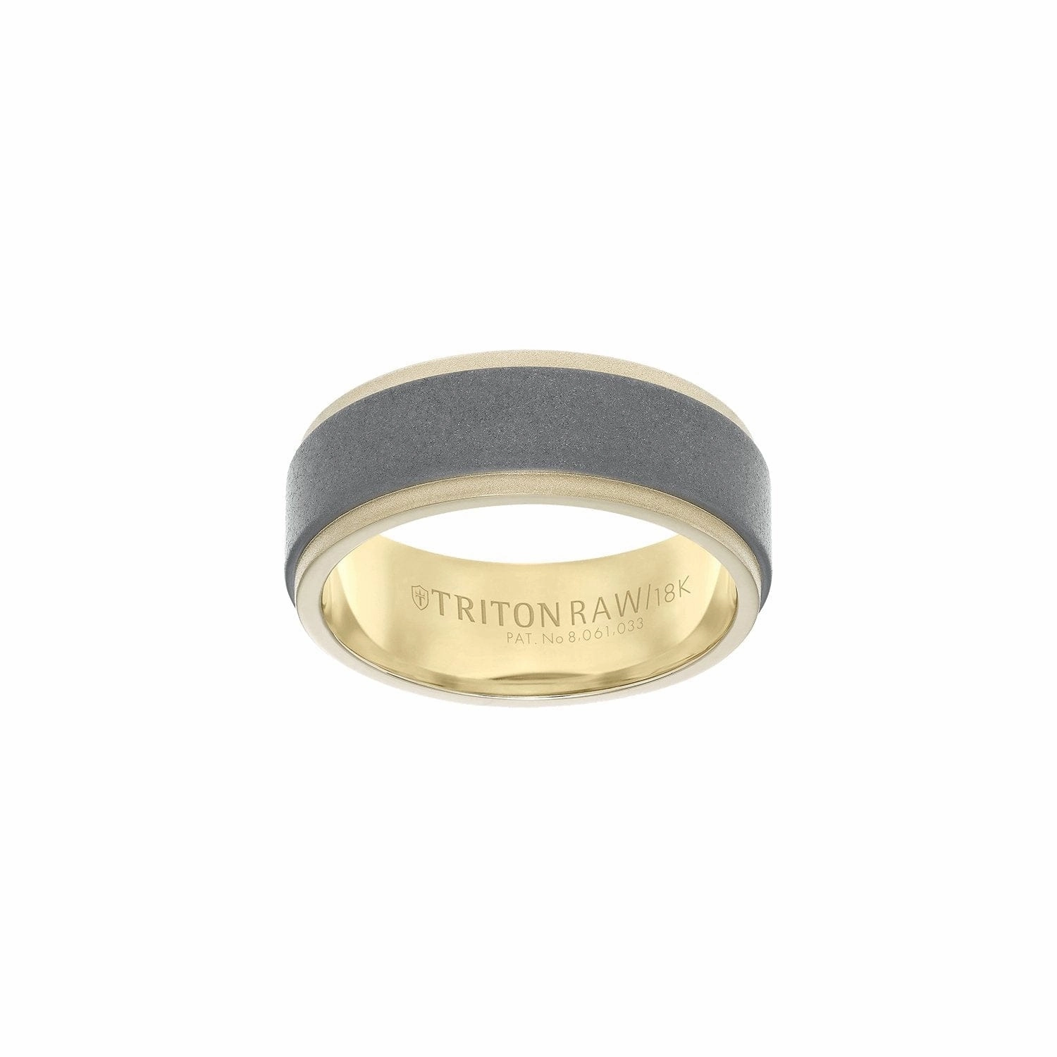 RAW GOLD Matte Finish 8mm Band
