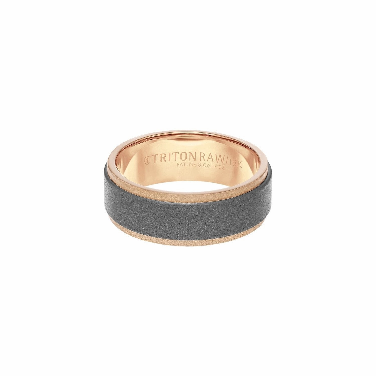 RAW GOLD Matte Finish 8mm Band