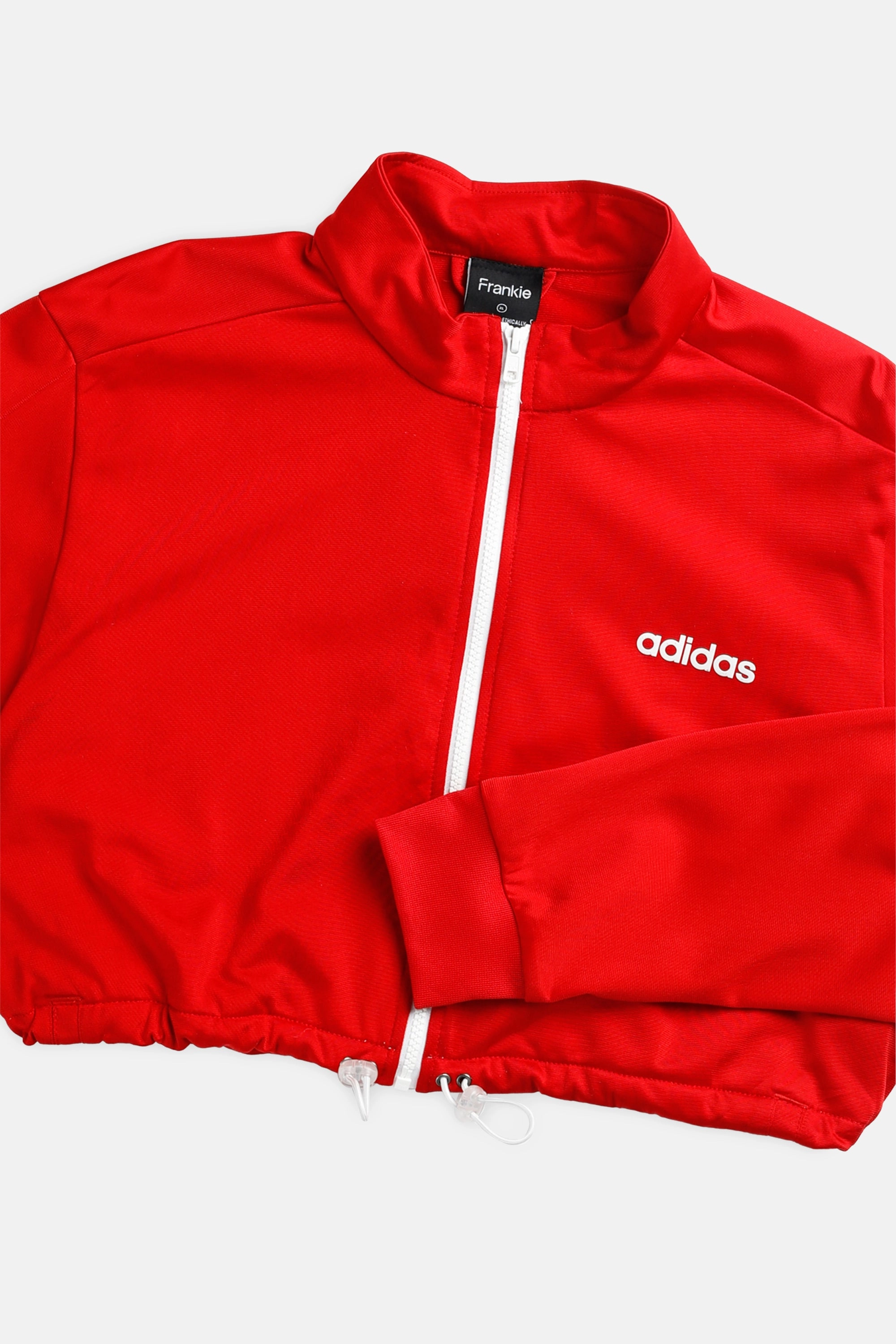 Rework Adidas Crop Track Jacket - XL