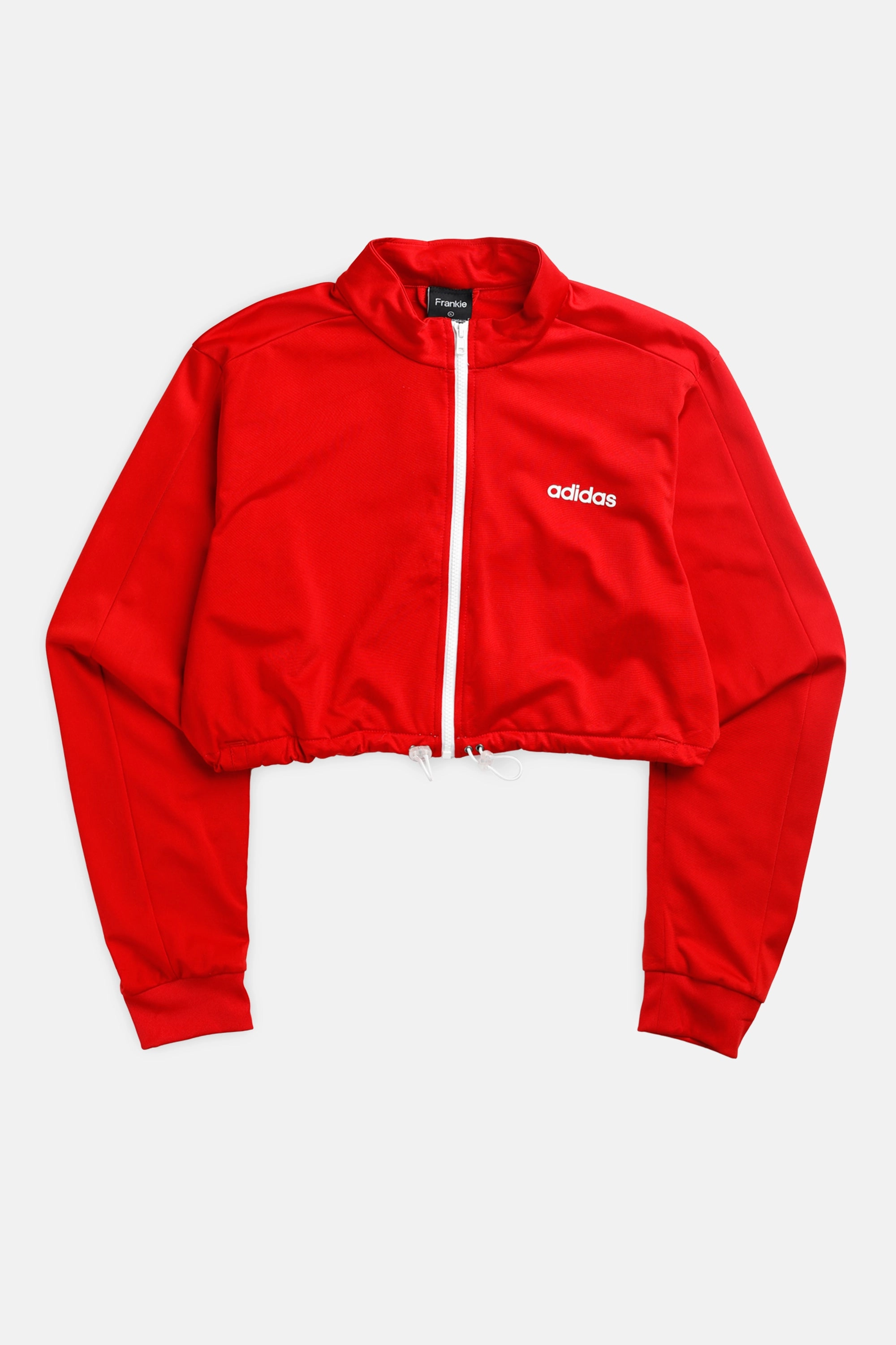 Rework Adidas Crop Track Jacket - XL