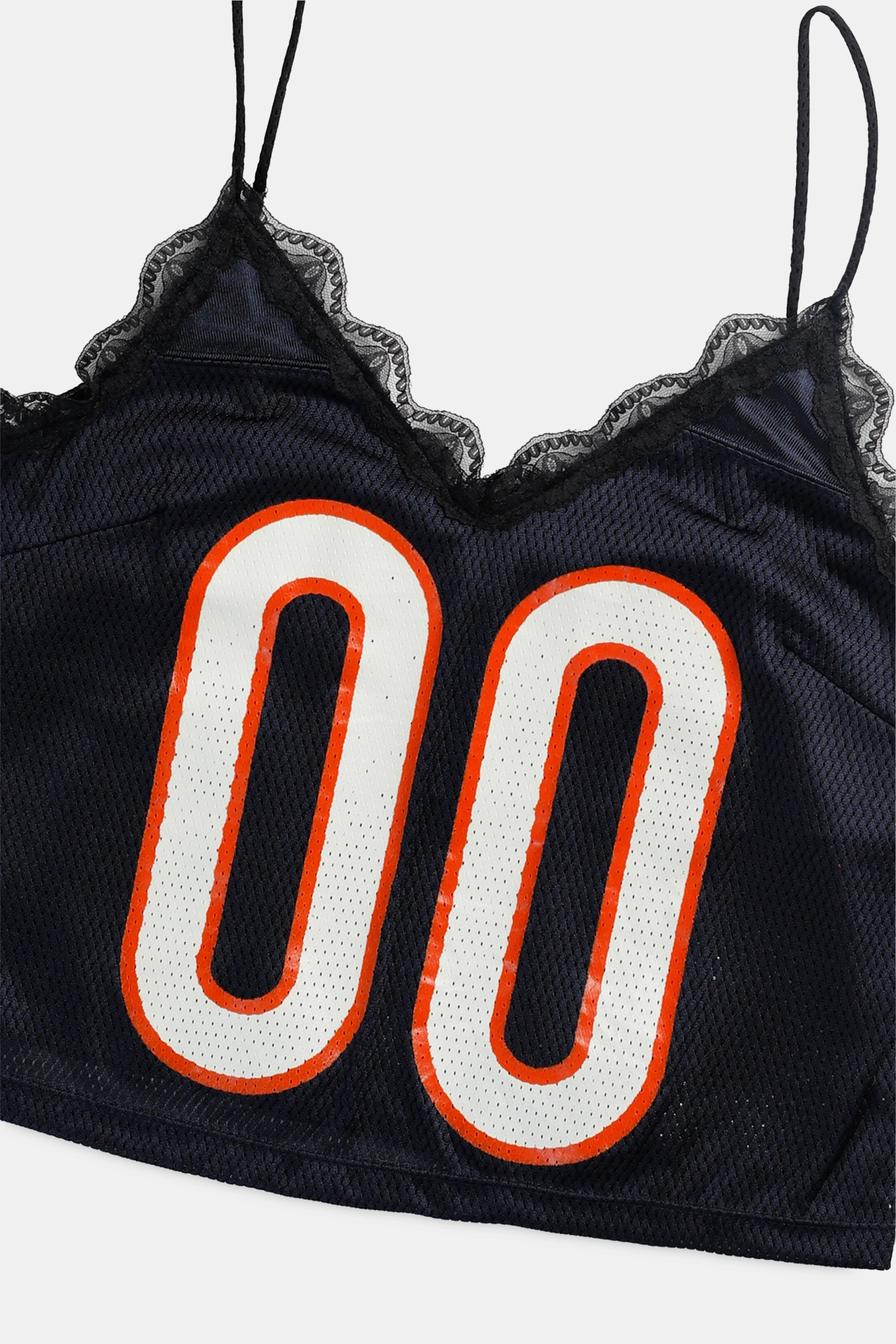 Rework Chicago Bears Lace Tank - L