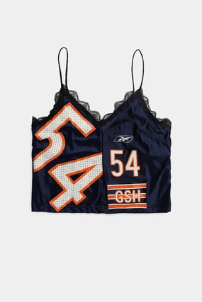 Rework Chicago Bears Lace Tank - M