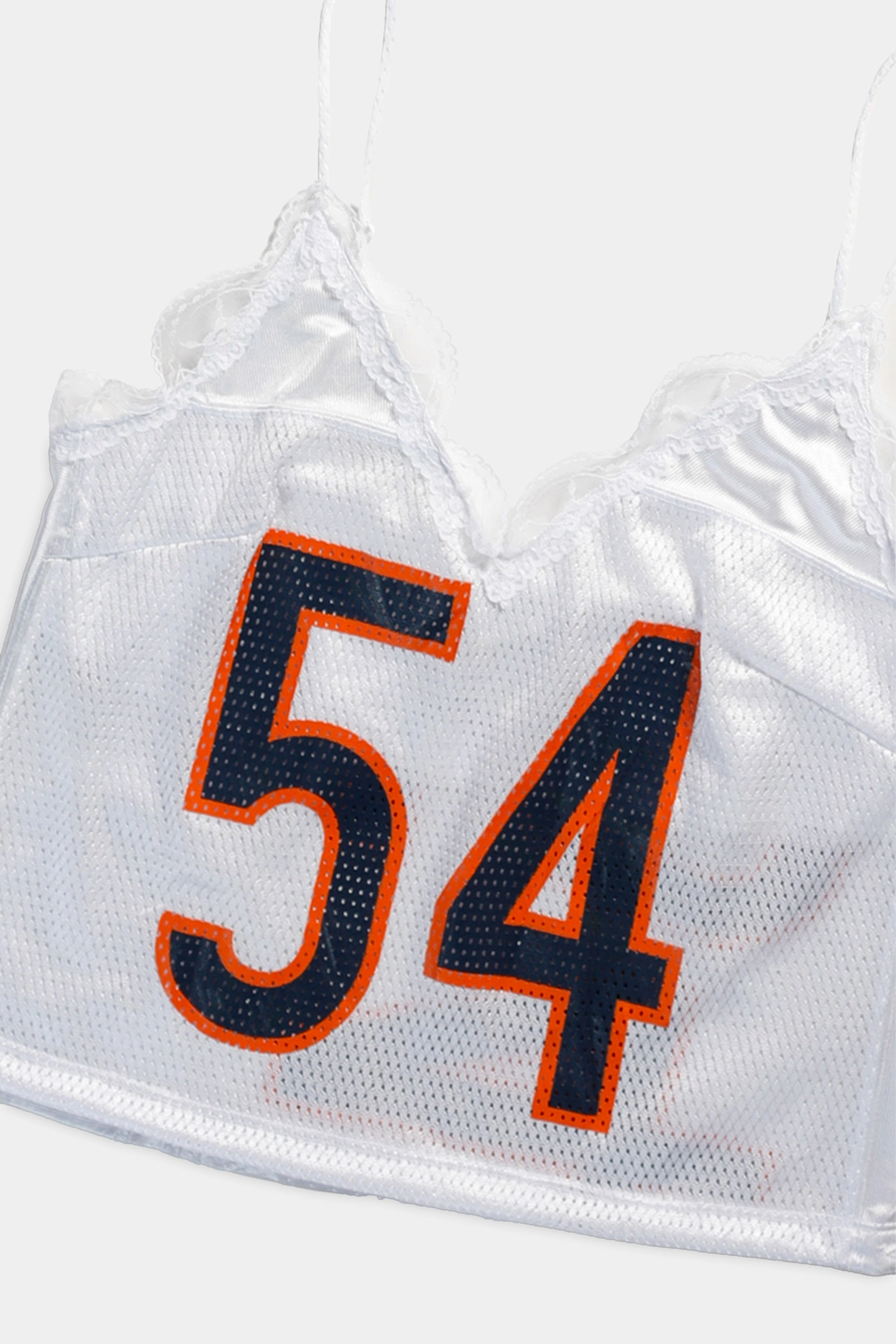 Rework Chicago Bears Lace Tank - S