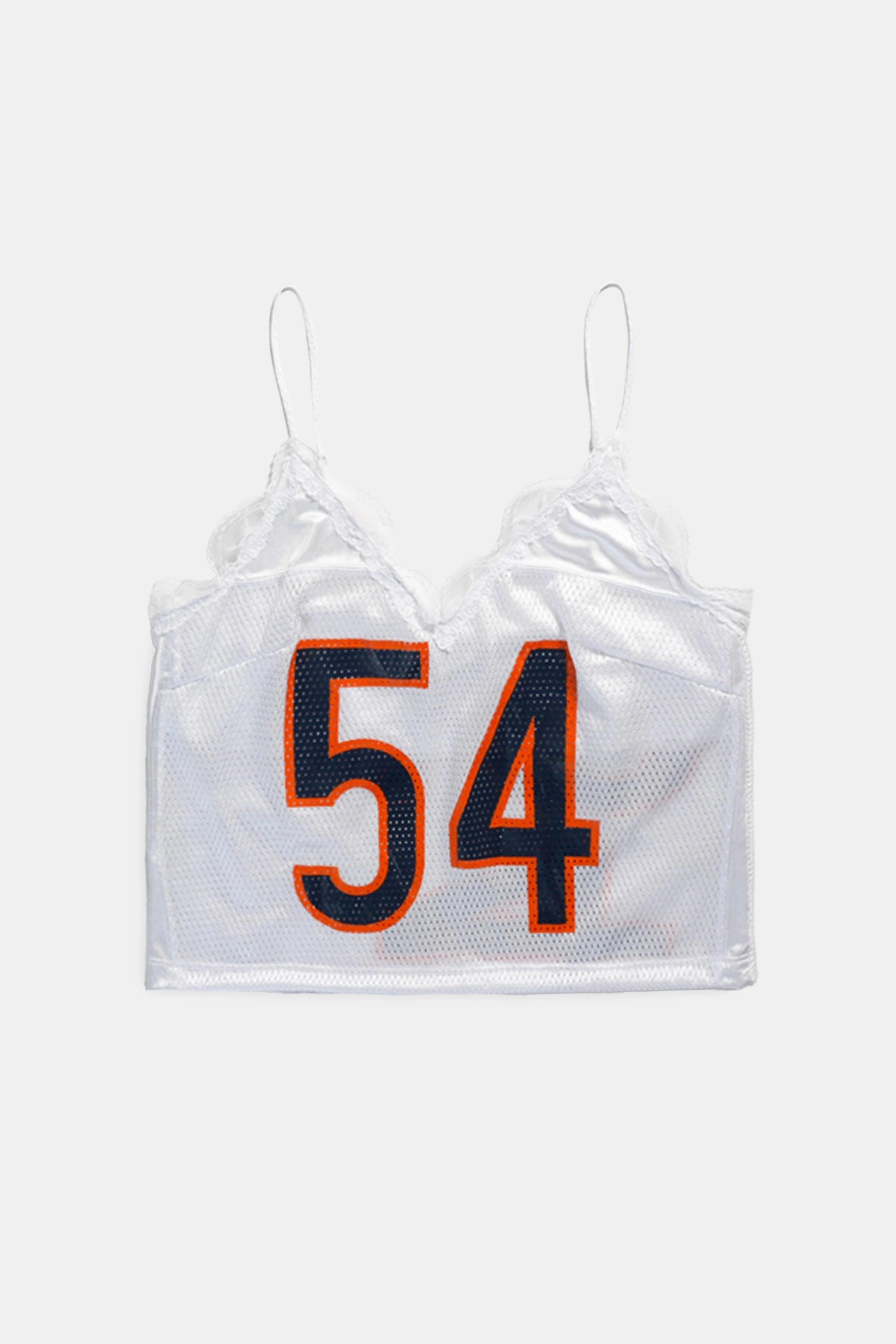 Rework Chicago Bears Lace Tank - S