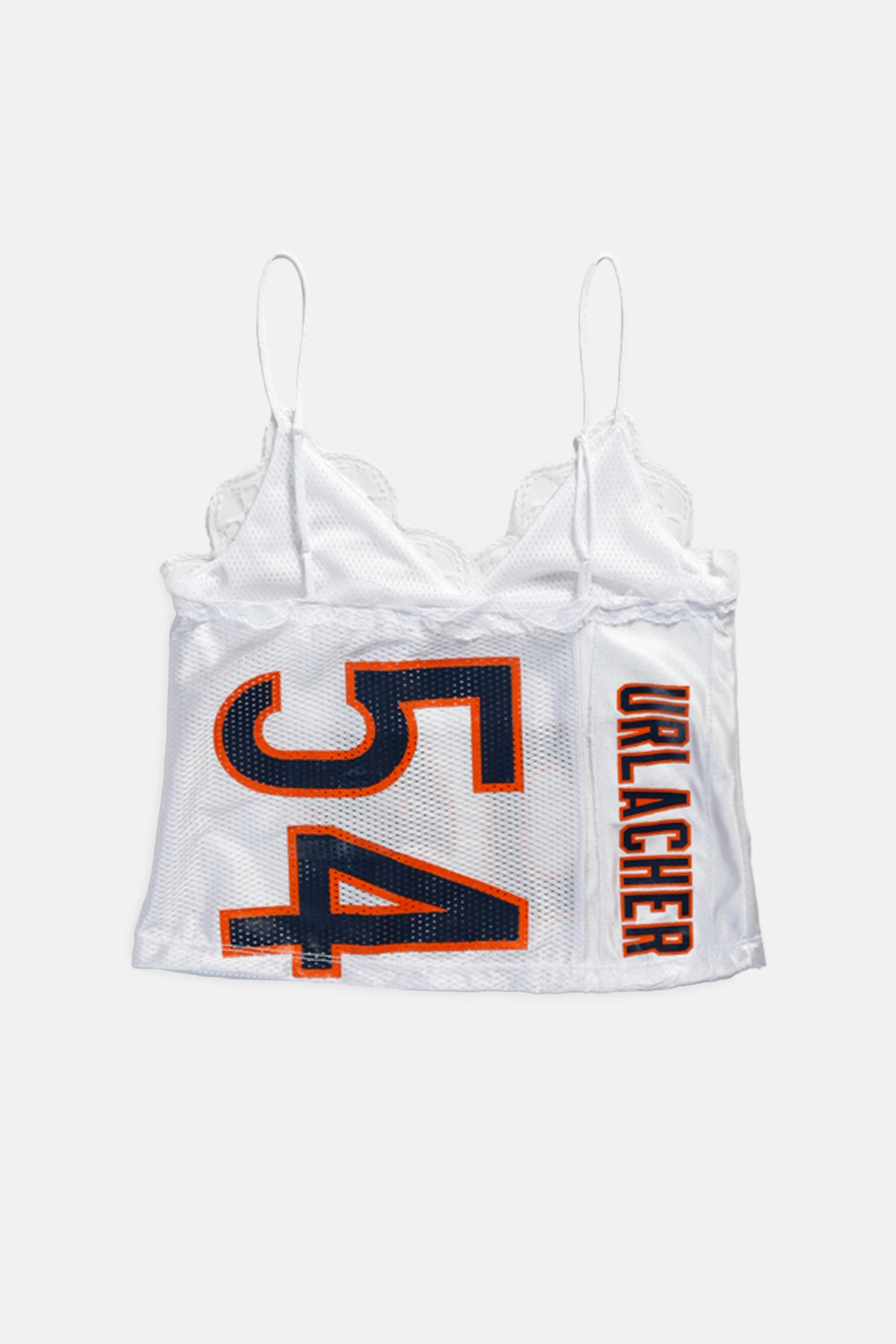 Rework Chicago Bears Lace Tank - S