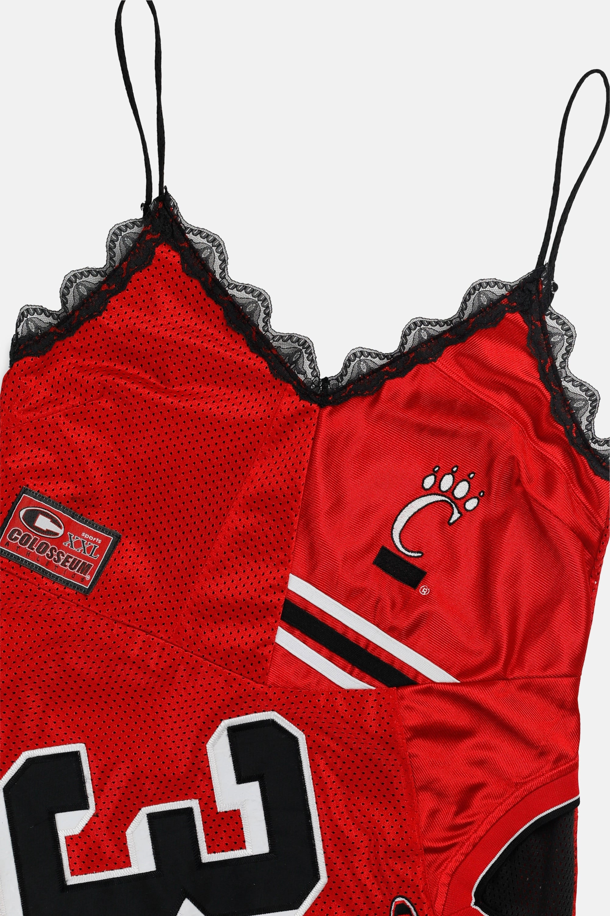 Rework Cincinnati Bearcats NCAA Lace Dress - L