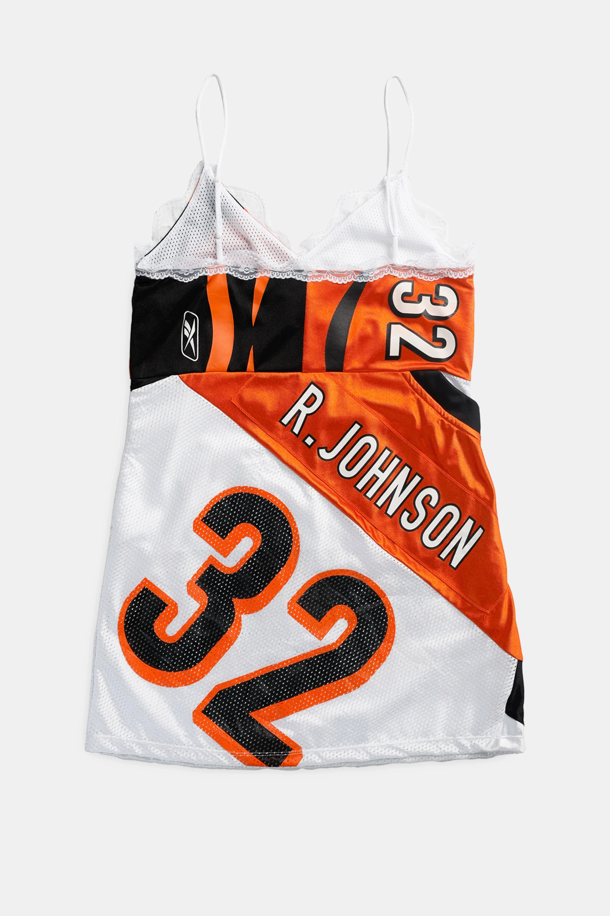 Rework Cincinnati Bengals NFL Lace Dress - M