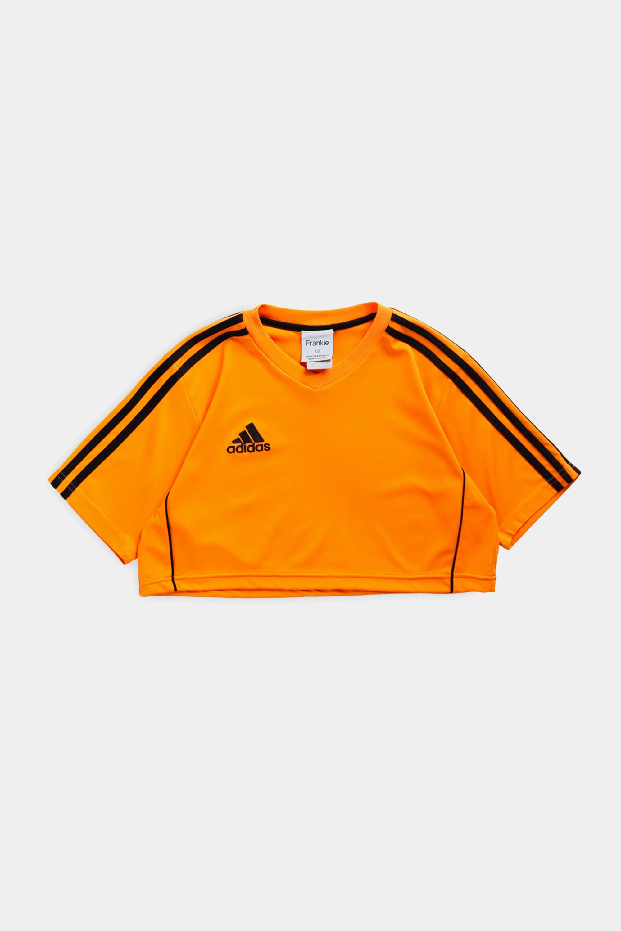 Rework Crop Adidas Soccer Jersey - XS