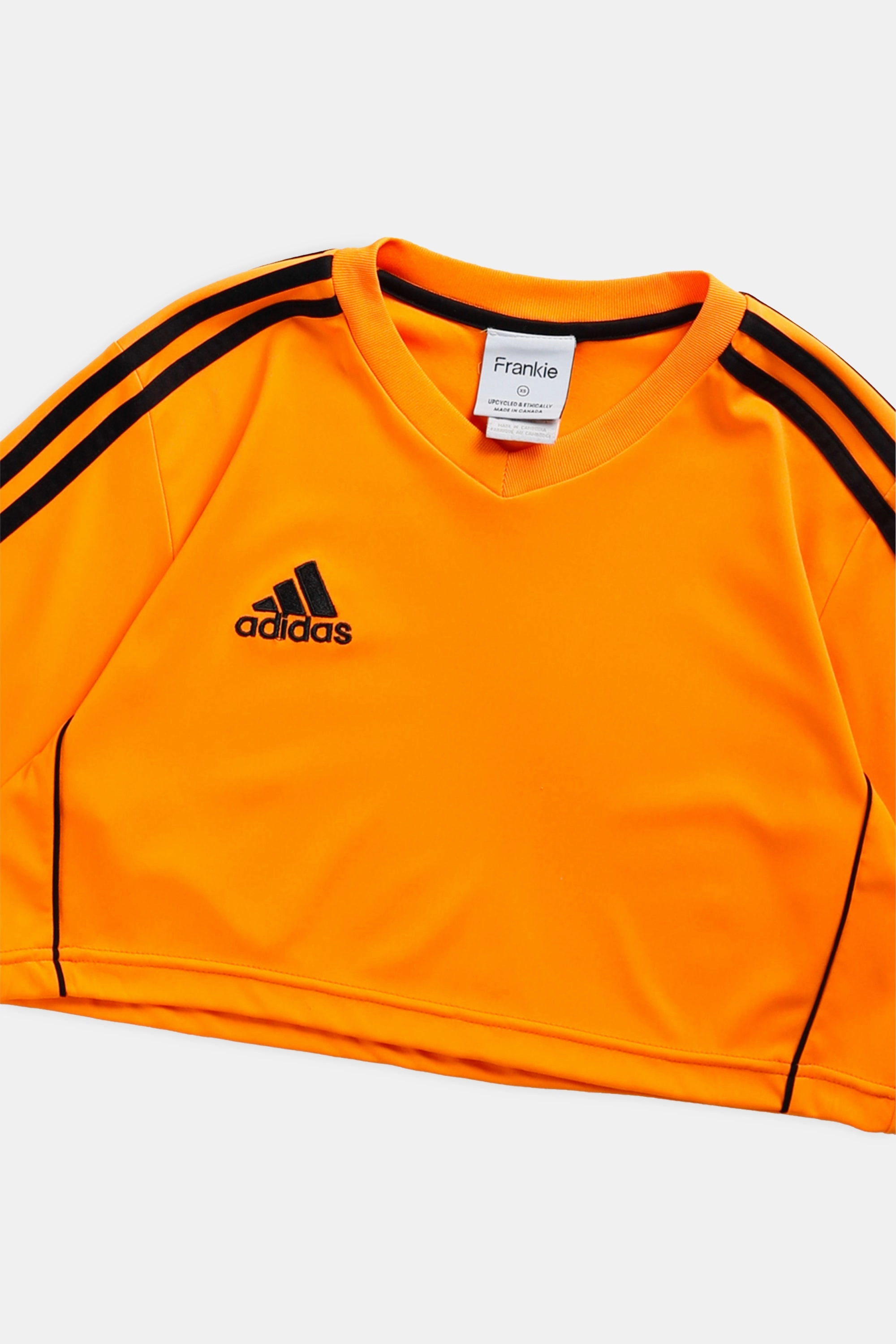 Rework Crop Adidas Soccer Jersey - XS