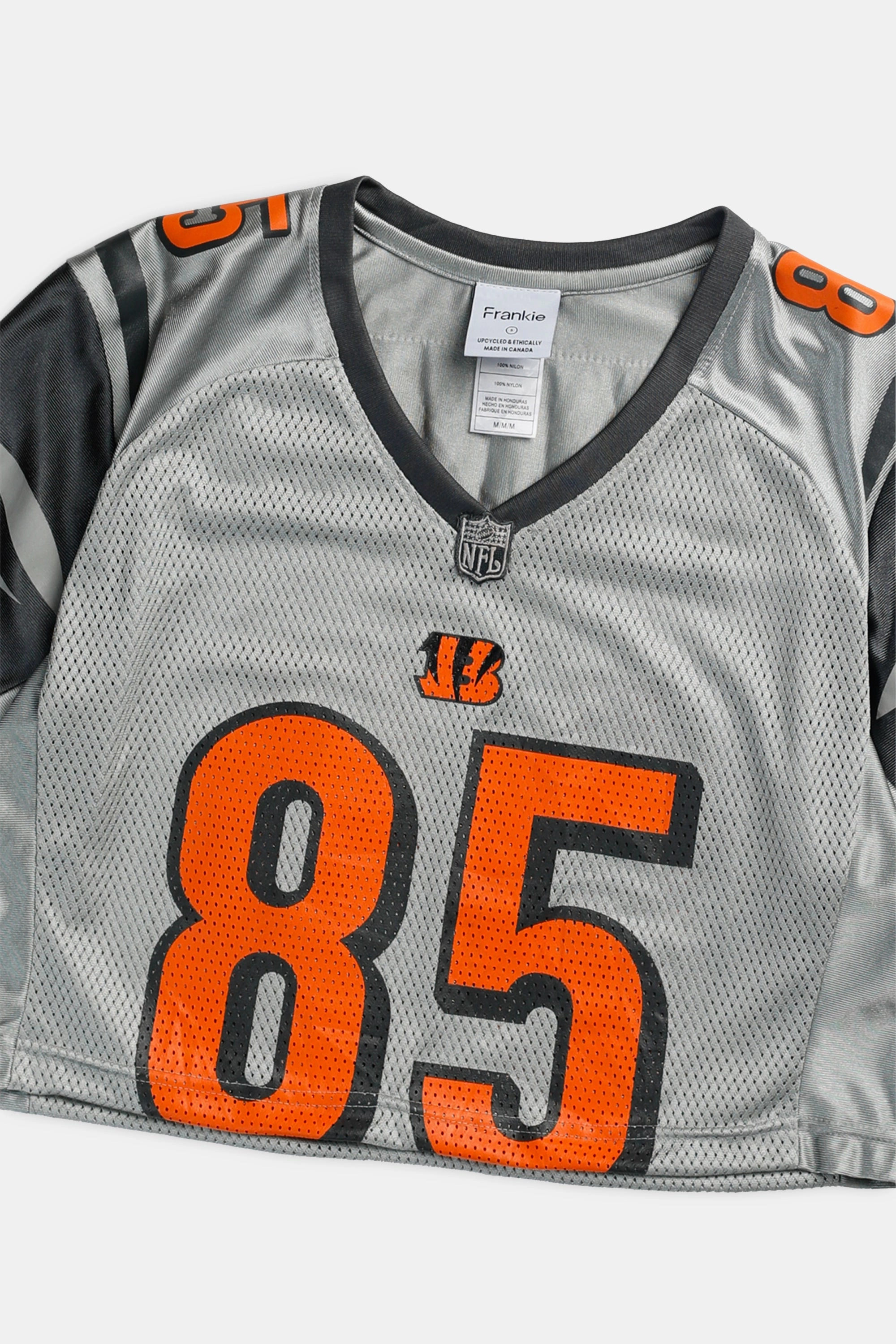 Rework Crop Cincinnati Bengals NFL Jersey - S