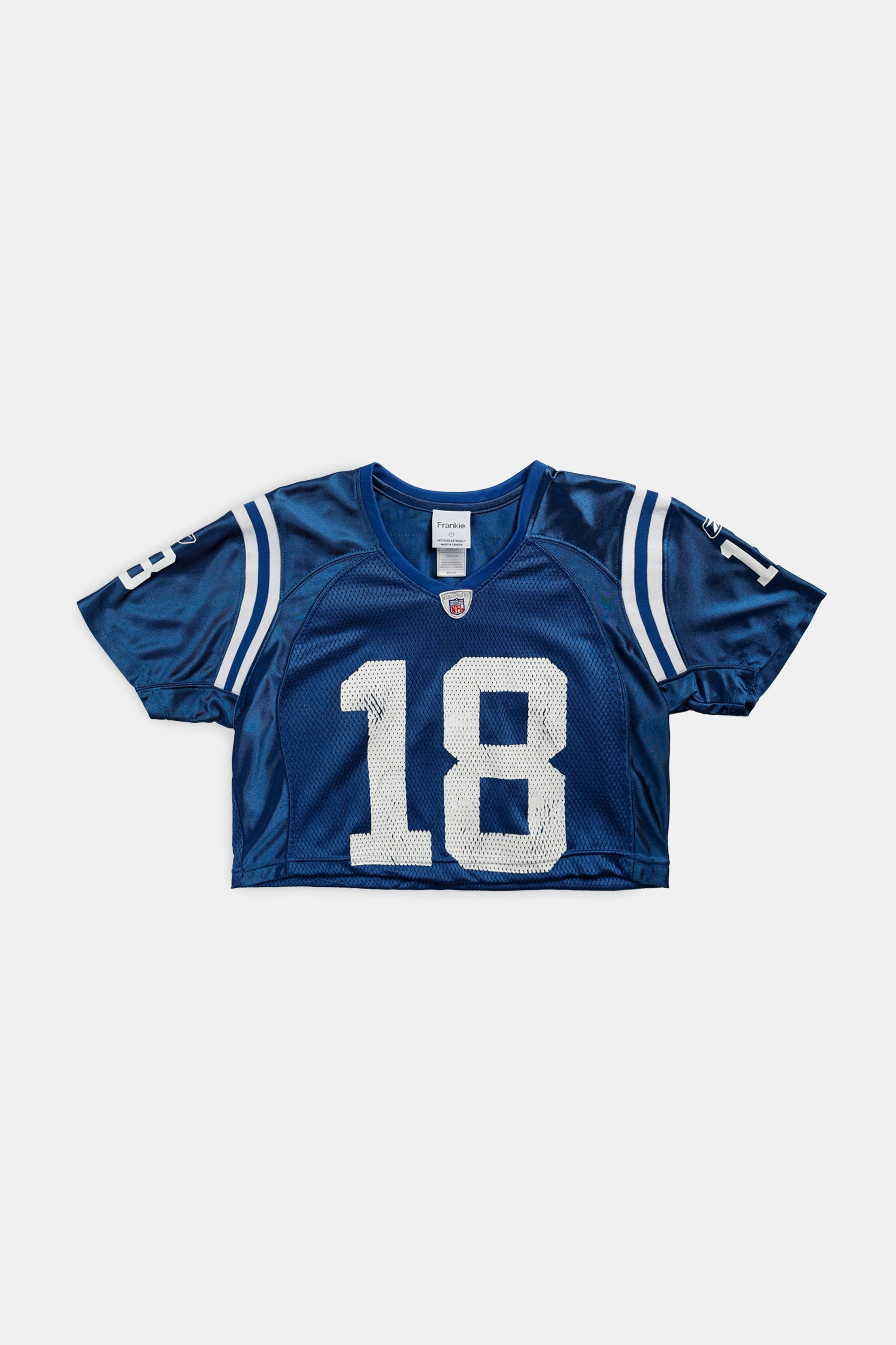Rework Crop Indianapolis Colts NFL Jersey - S