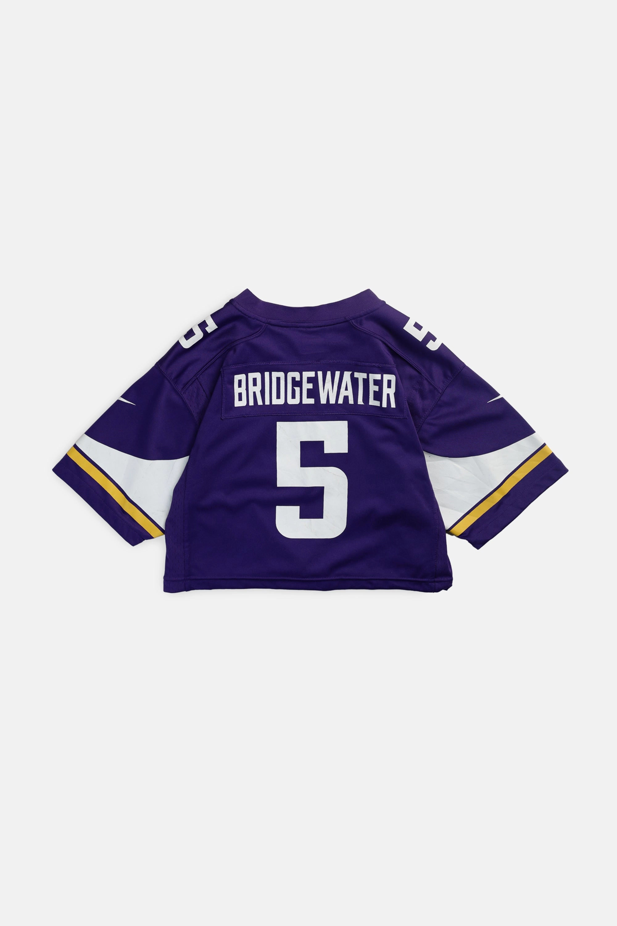 Rework Crop Minnesota Vikings NFL Jersey - M