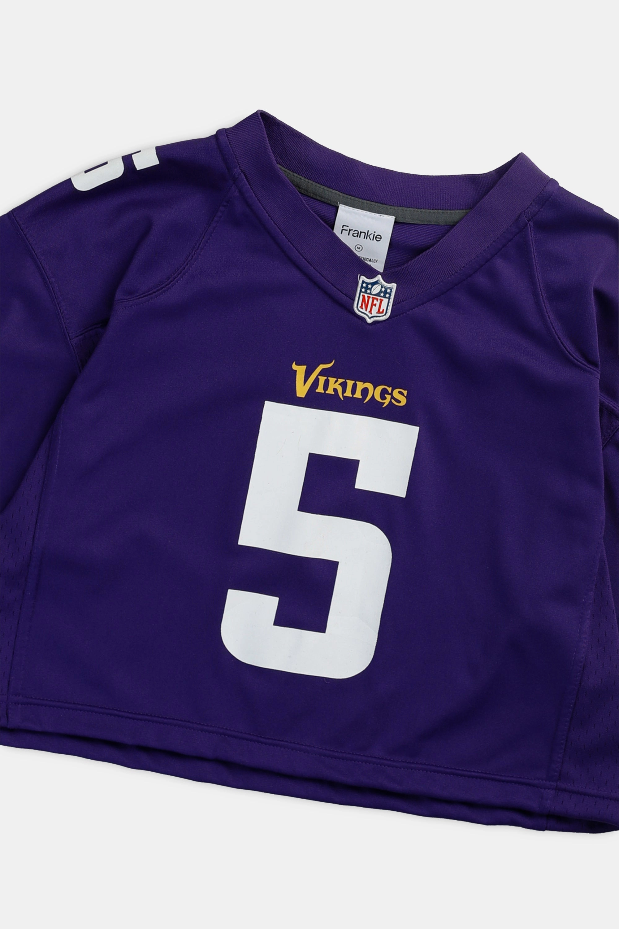 Rework Crop Minnesota Vikings NFL Jersey - M