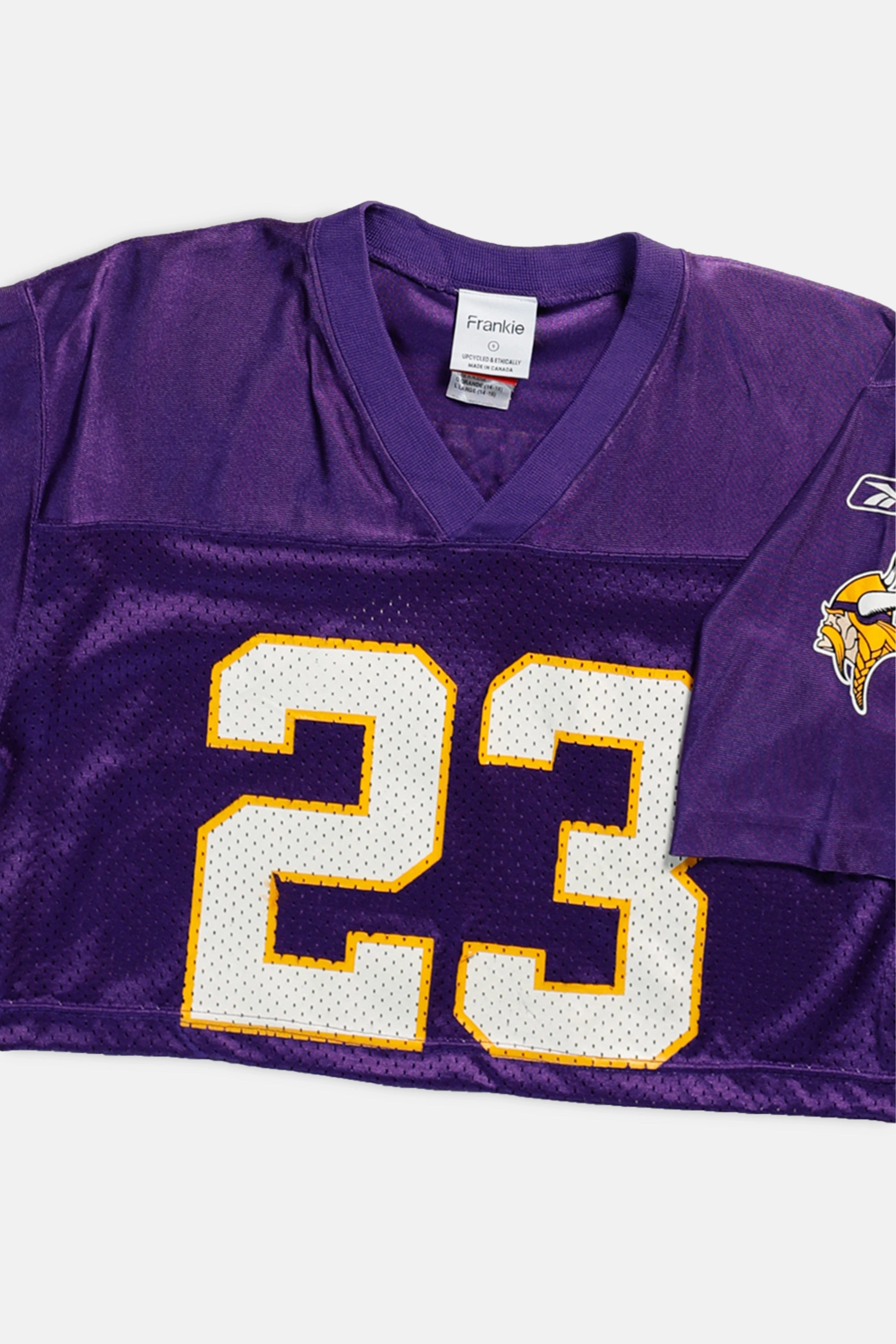 Rework Crop Minnesota Vikings NFL Jersey - S