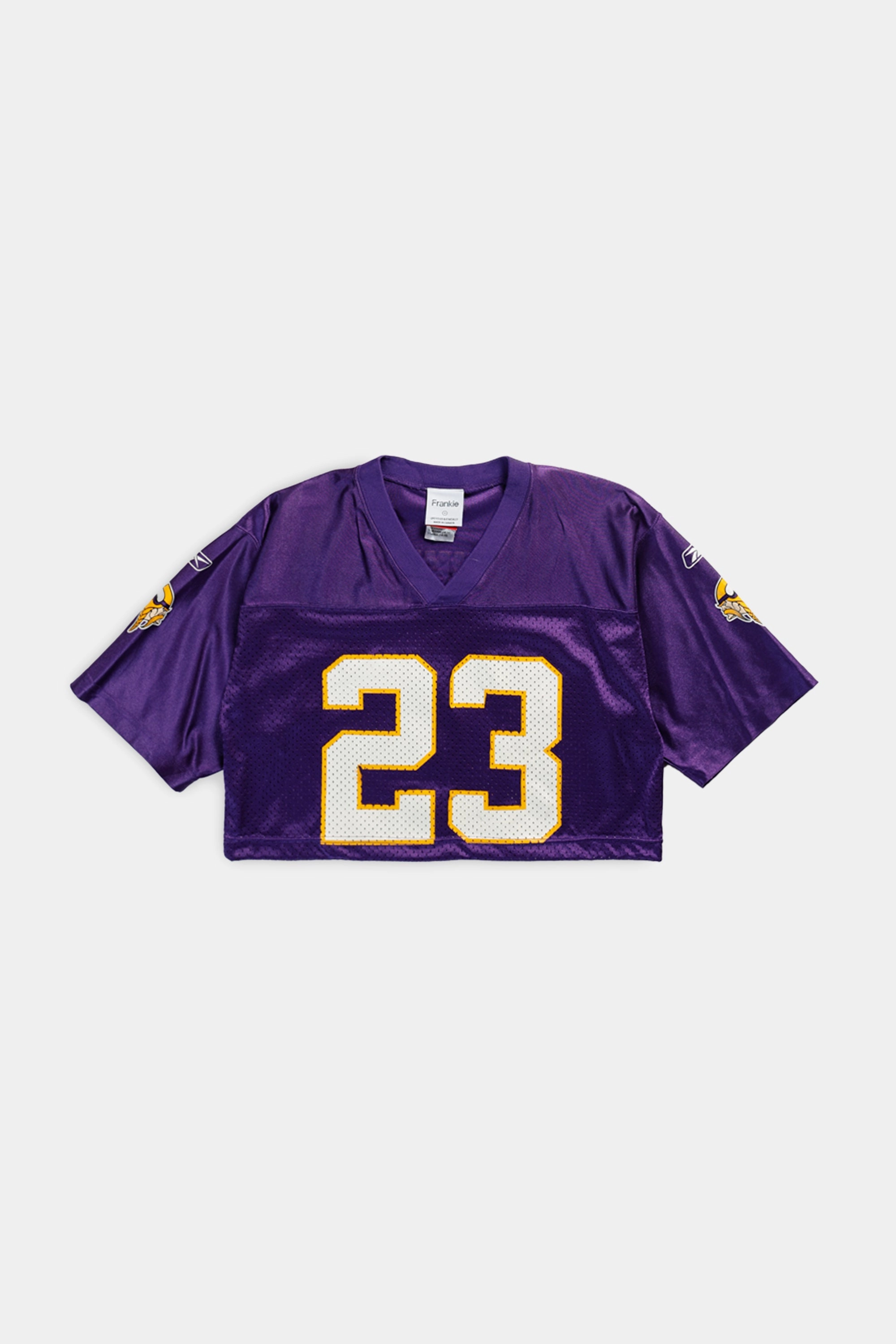 Rework Crop Minnesota Vikings NFL Jersey - S