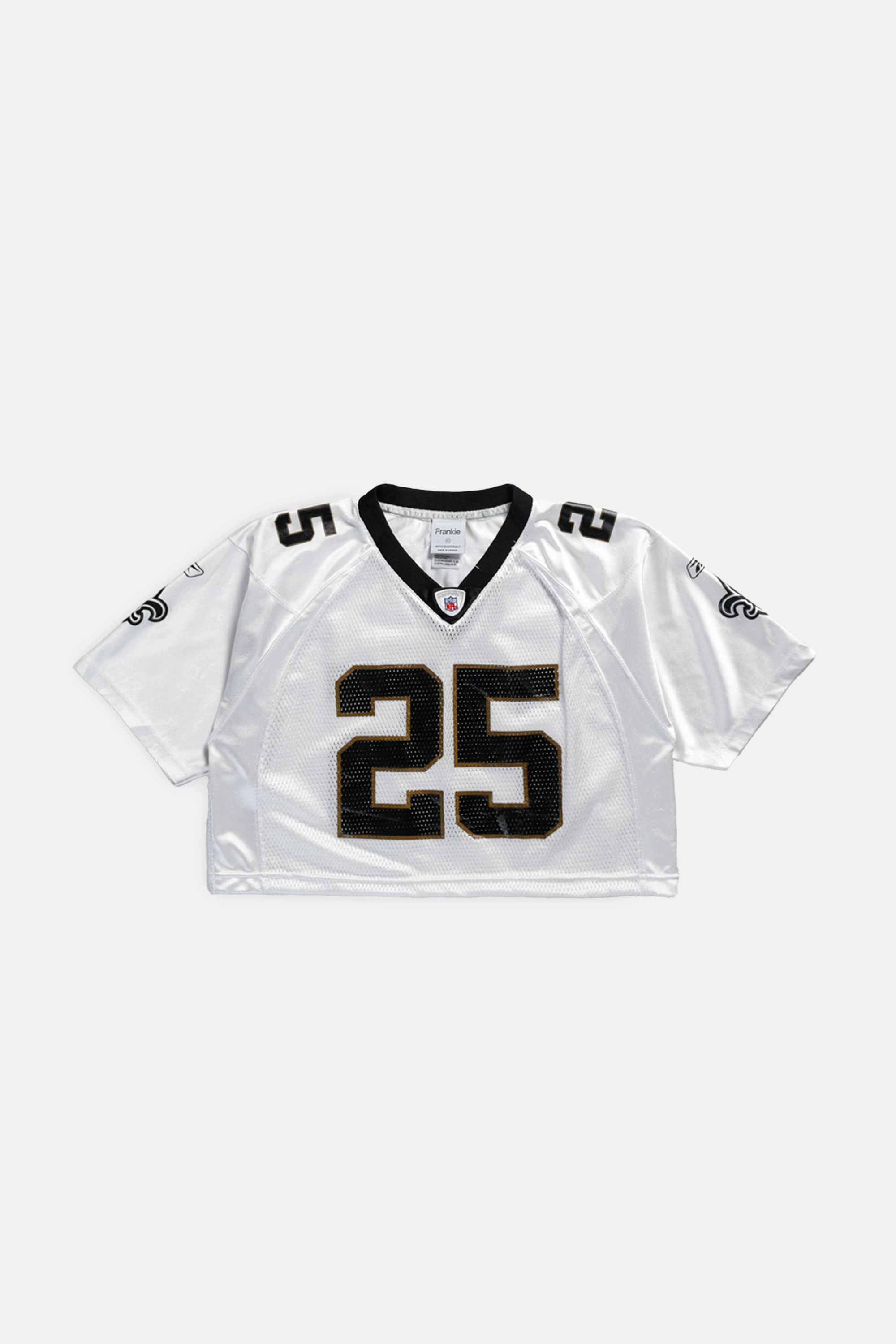 Rework Crop New Orleans Saints NFL Jersey - M