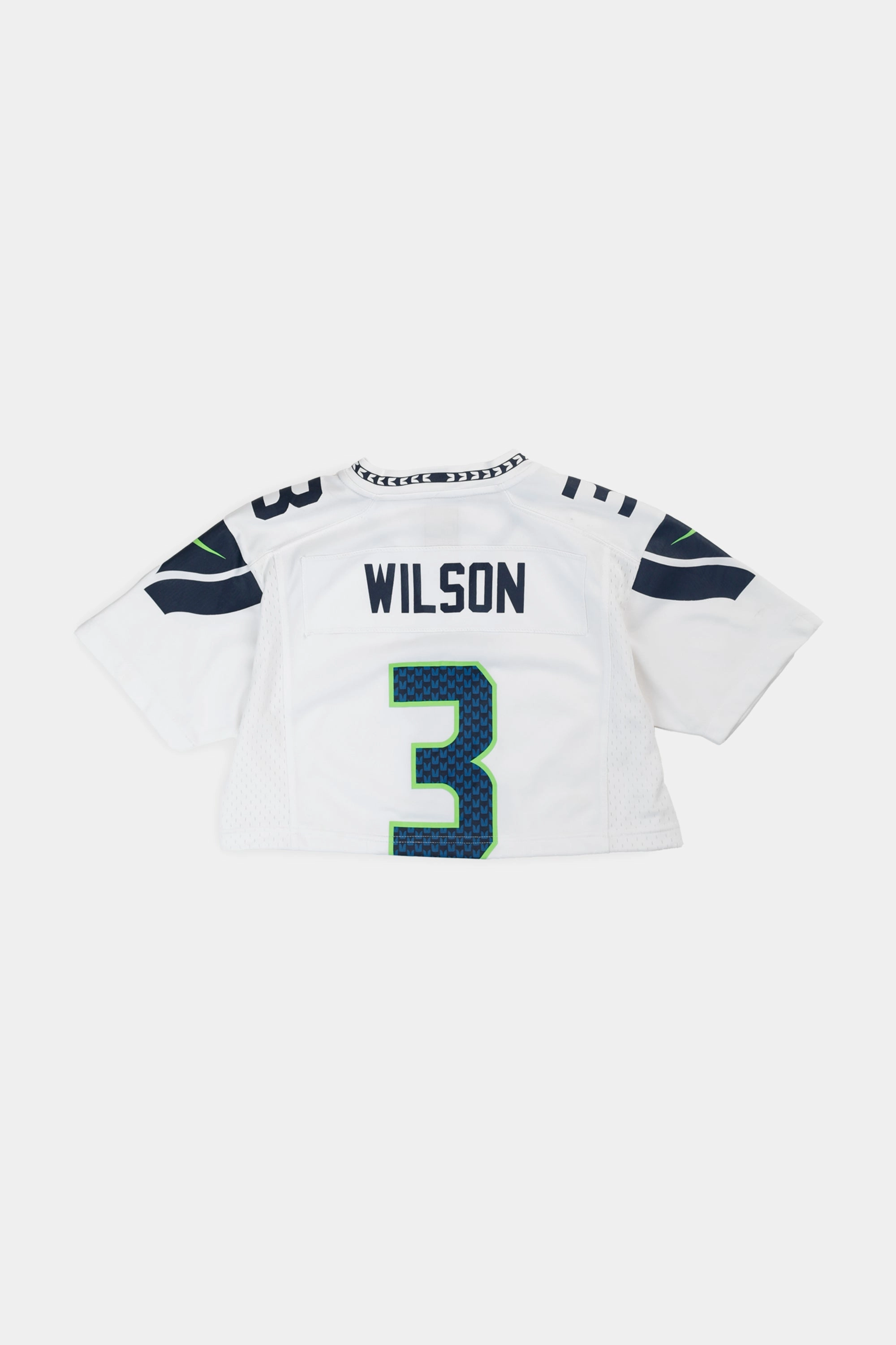 Rework Crop Seattle Seahawks NFL Jersey - XS