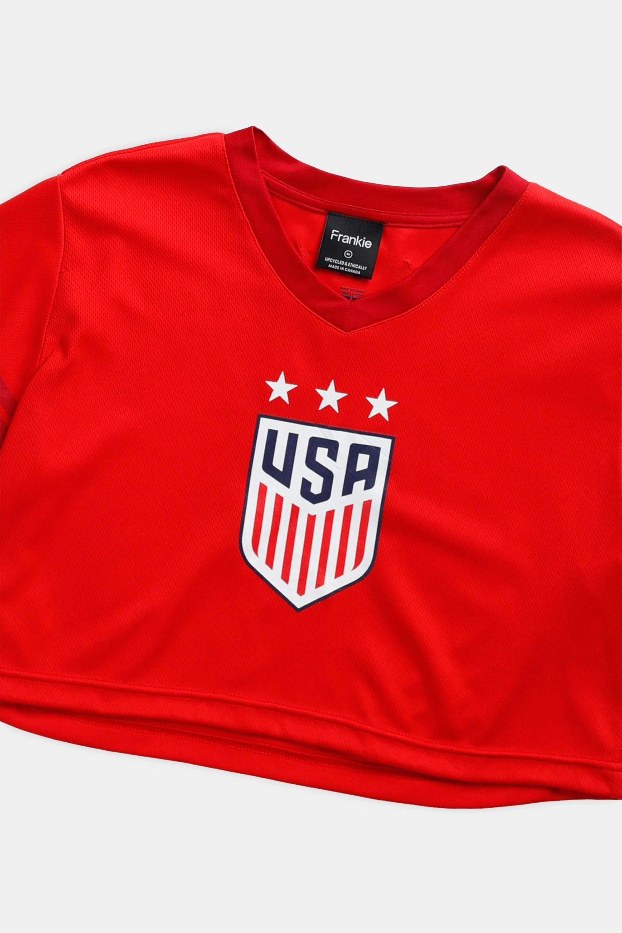 Rework Crop USA Soccer Jersey - M