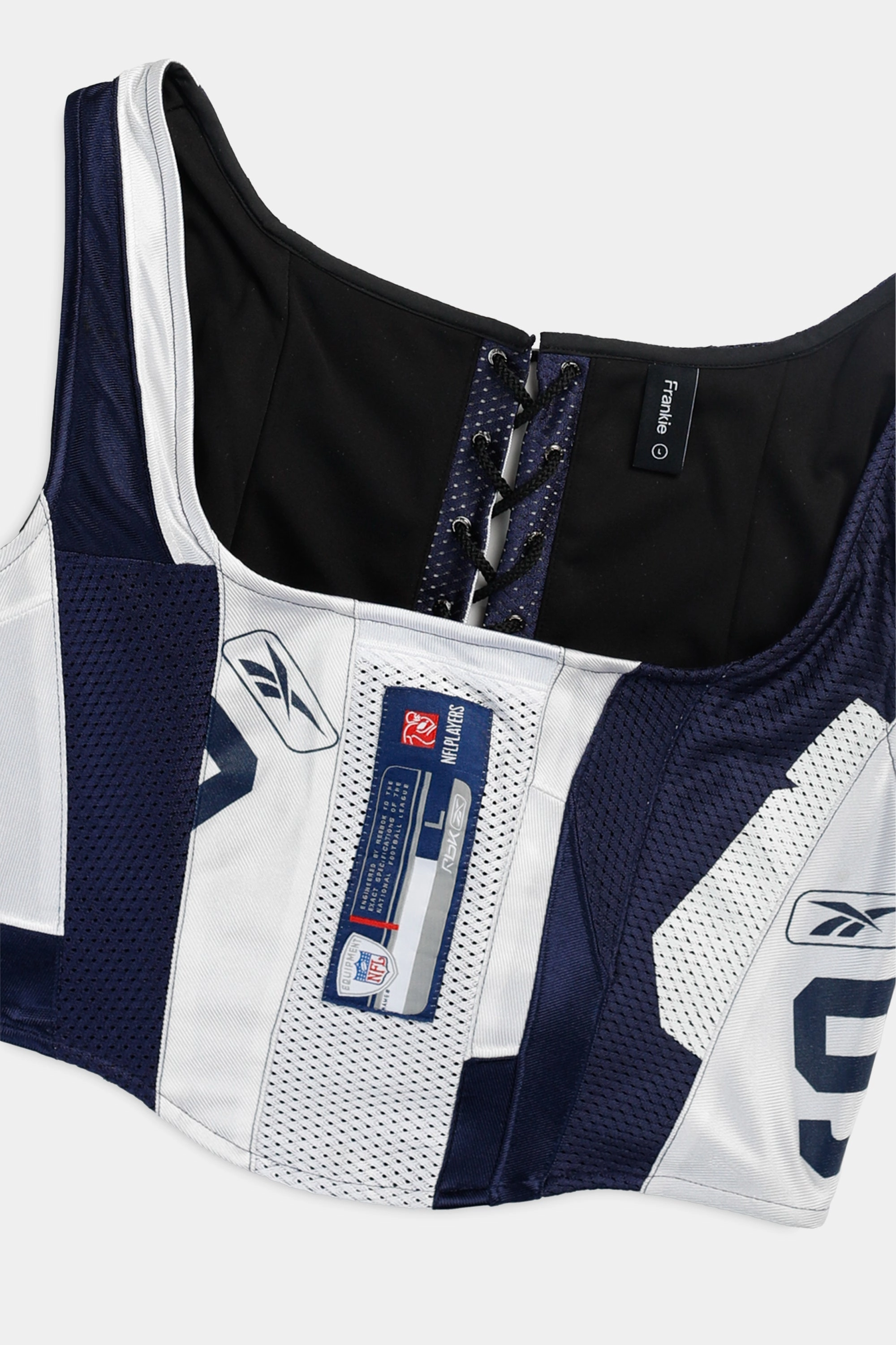 Rework Dallas Cowboys NFL Corset - L