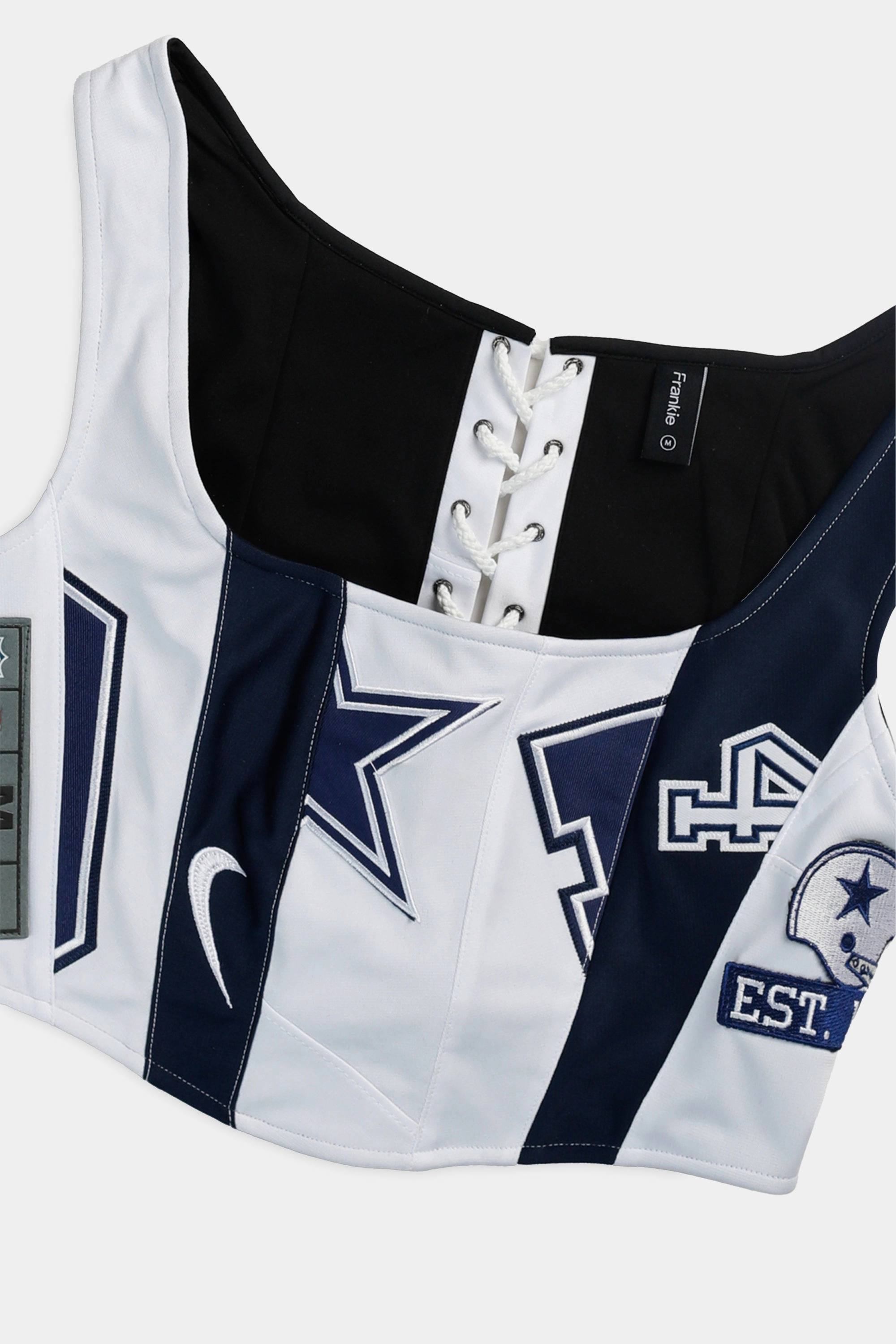 Rework Dallas Cowboys NFL Corset - M