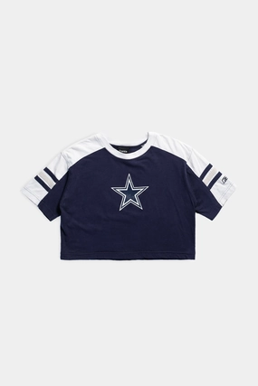 Rework Dallas Cowboys NFL Crop Tee - S