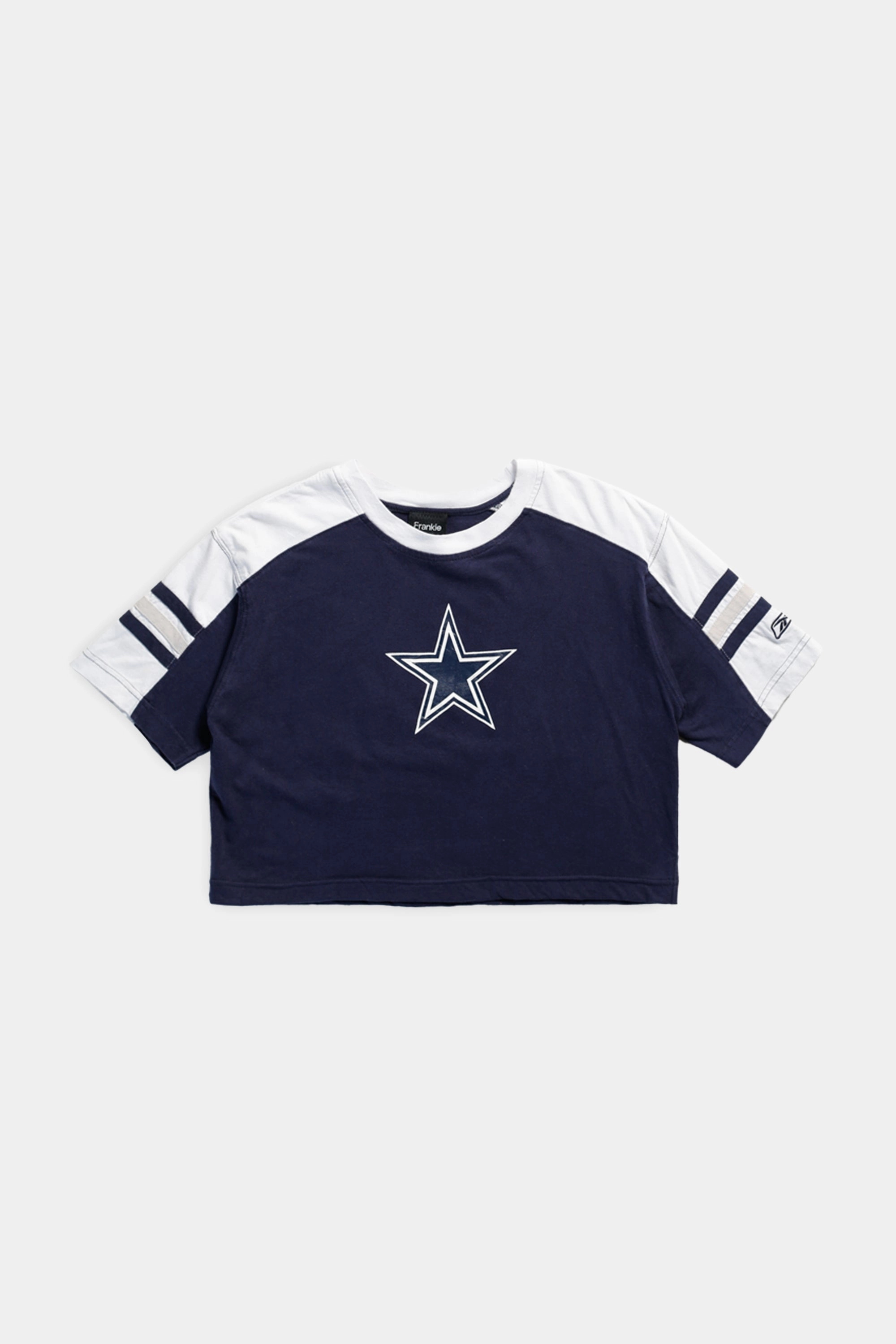 Rework Dallas Cowboys NFL Crop Tee - S
