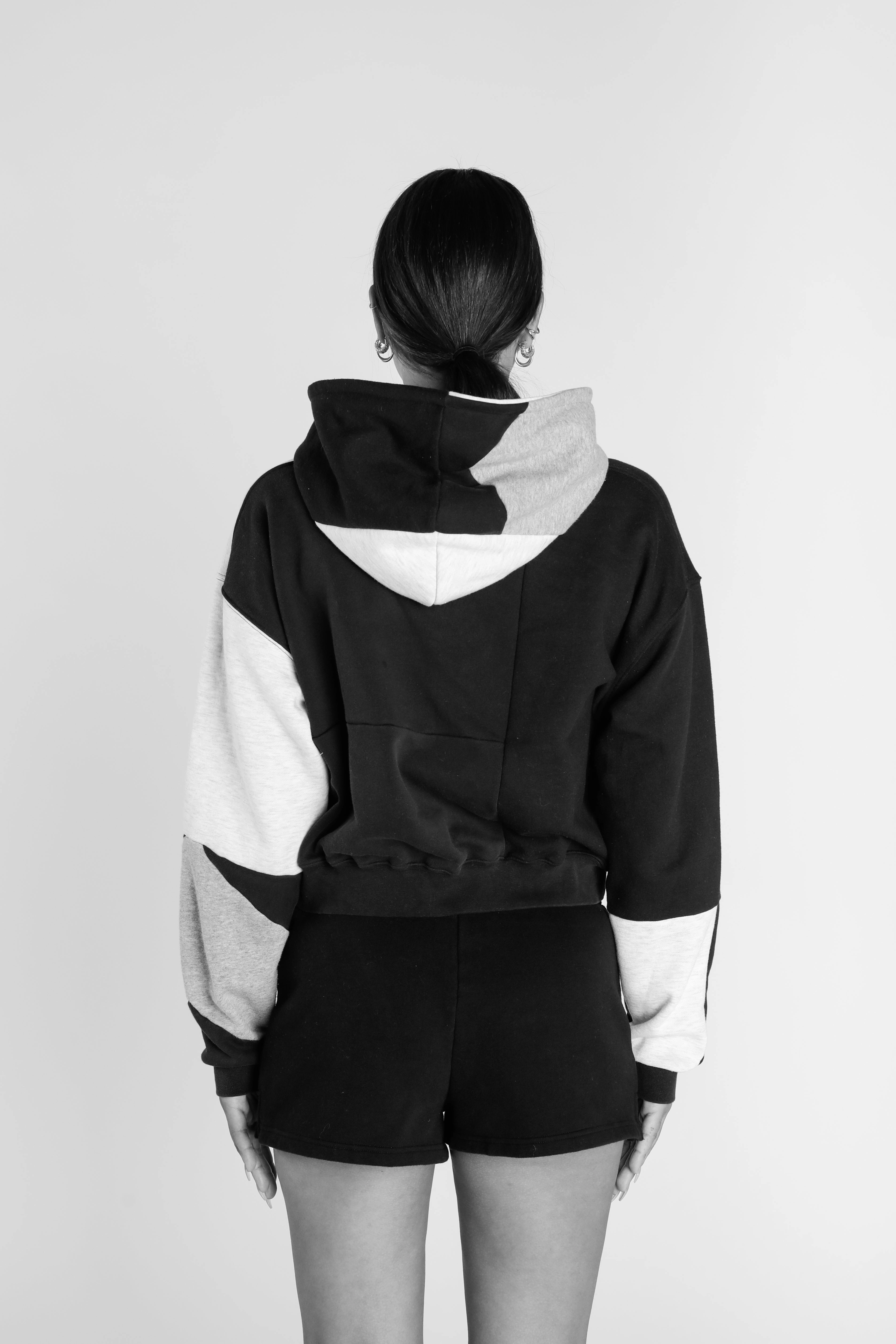 Rework Dallas Cowboys NFL Crop Zip Hoodie - XS