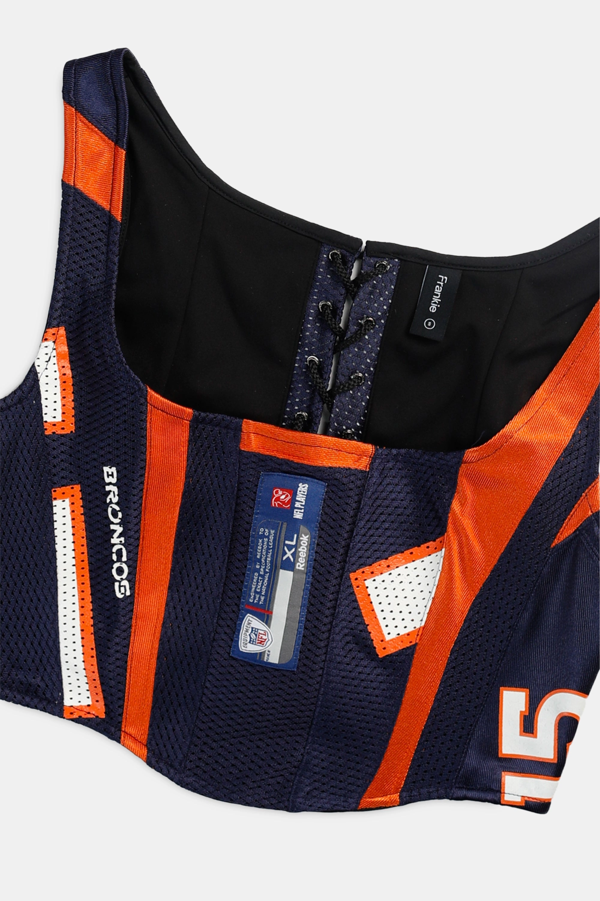 Rework Denver Broncos NFL Corset - S