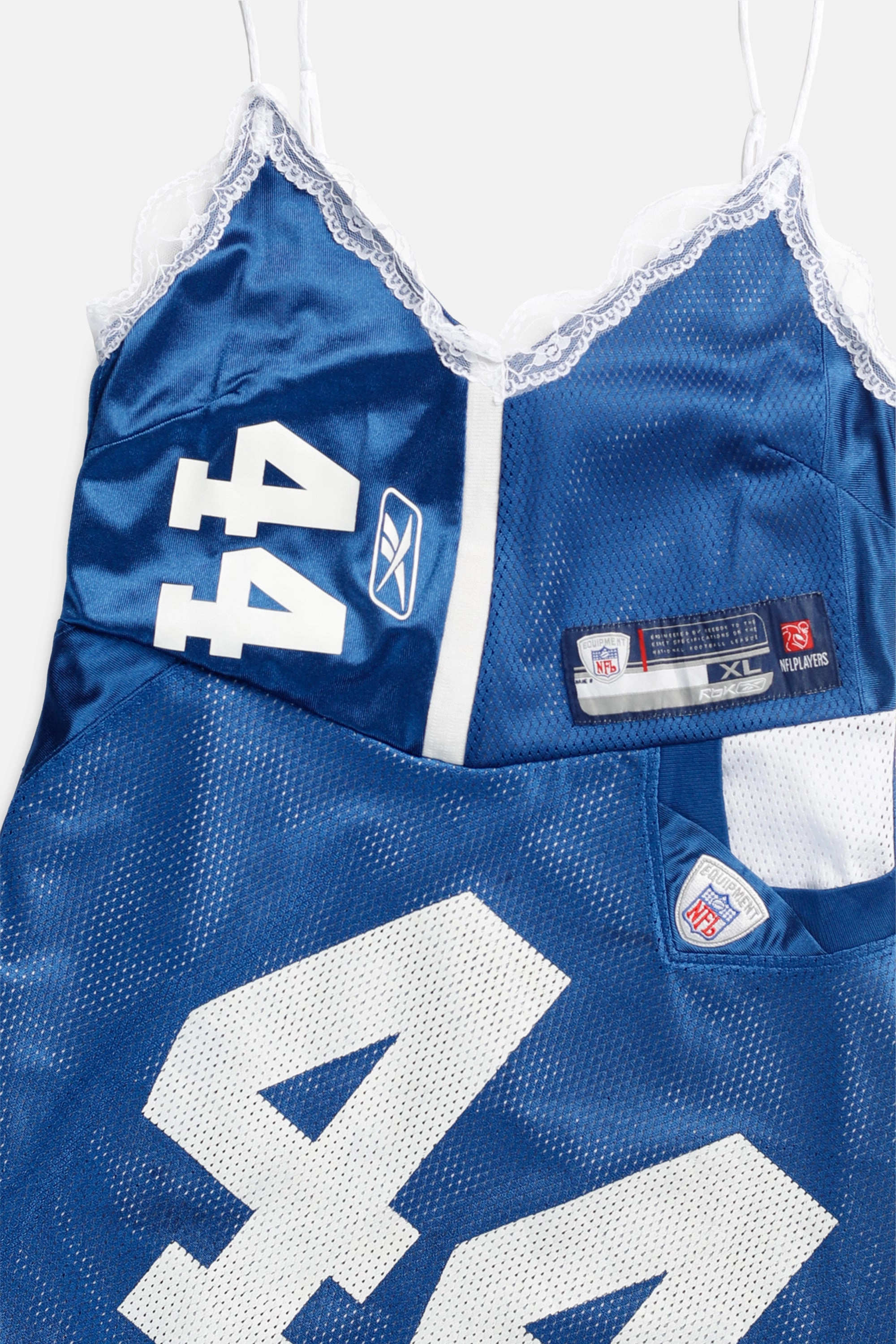 Rework Indianapolis Colts NFL Lace Dress - S