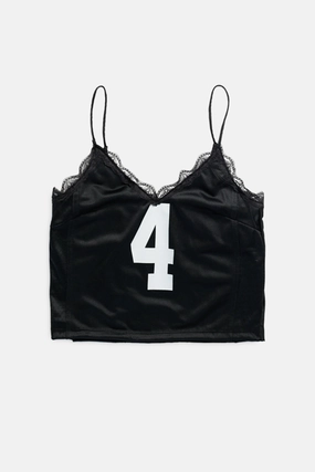 Rework Las Vegas Raiders Lace Tank - S